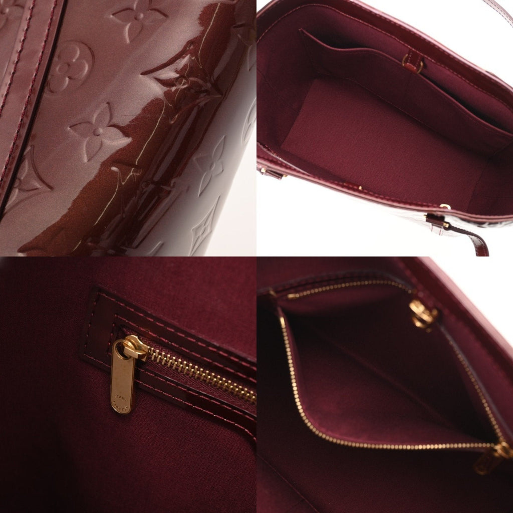 Louis Vuitton Rouge Fauviste Monogram Vernis Handbag (Pre-Owned)