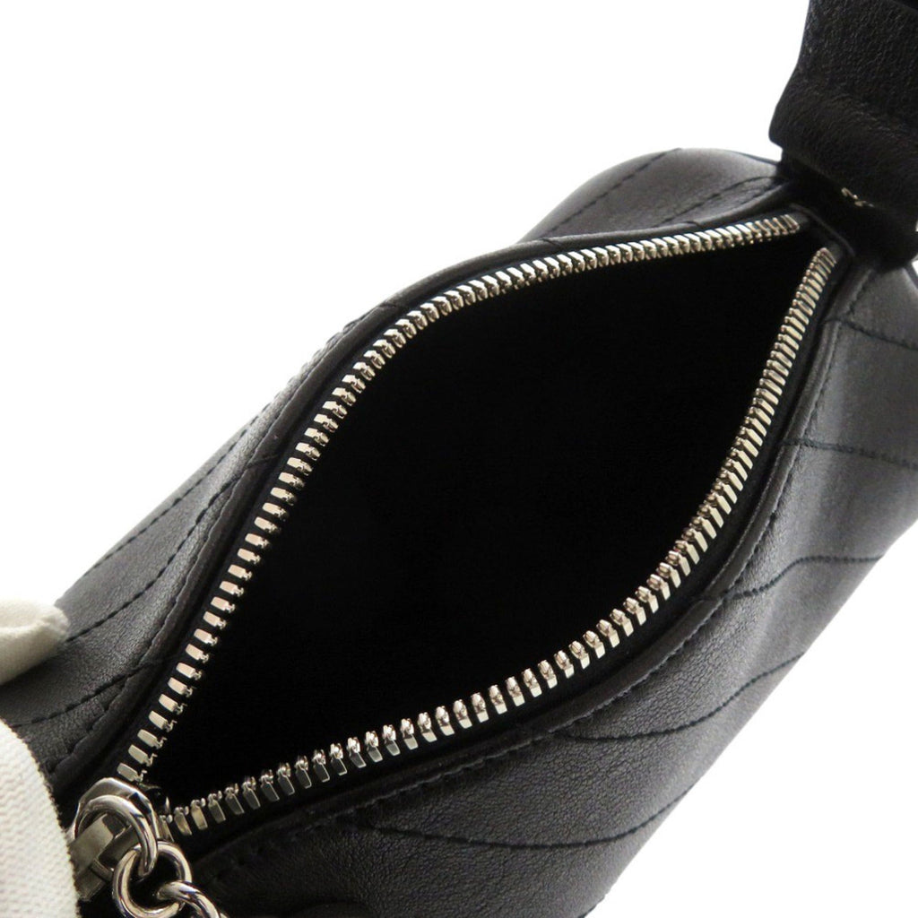 Blondie Shoulder Bag Diagonal Quilted Leather Mini