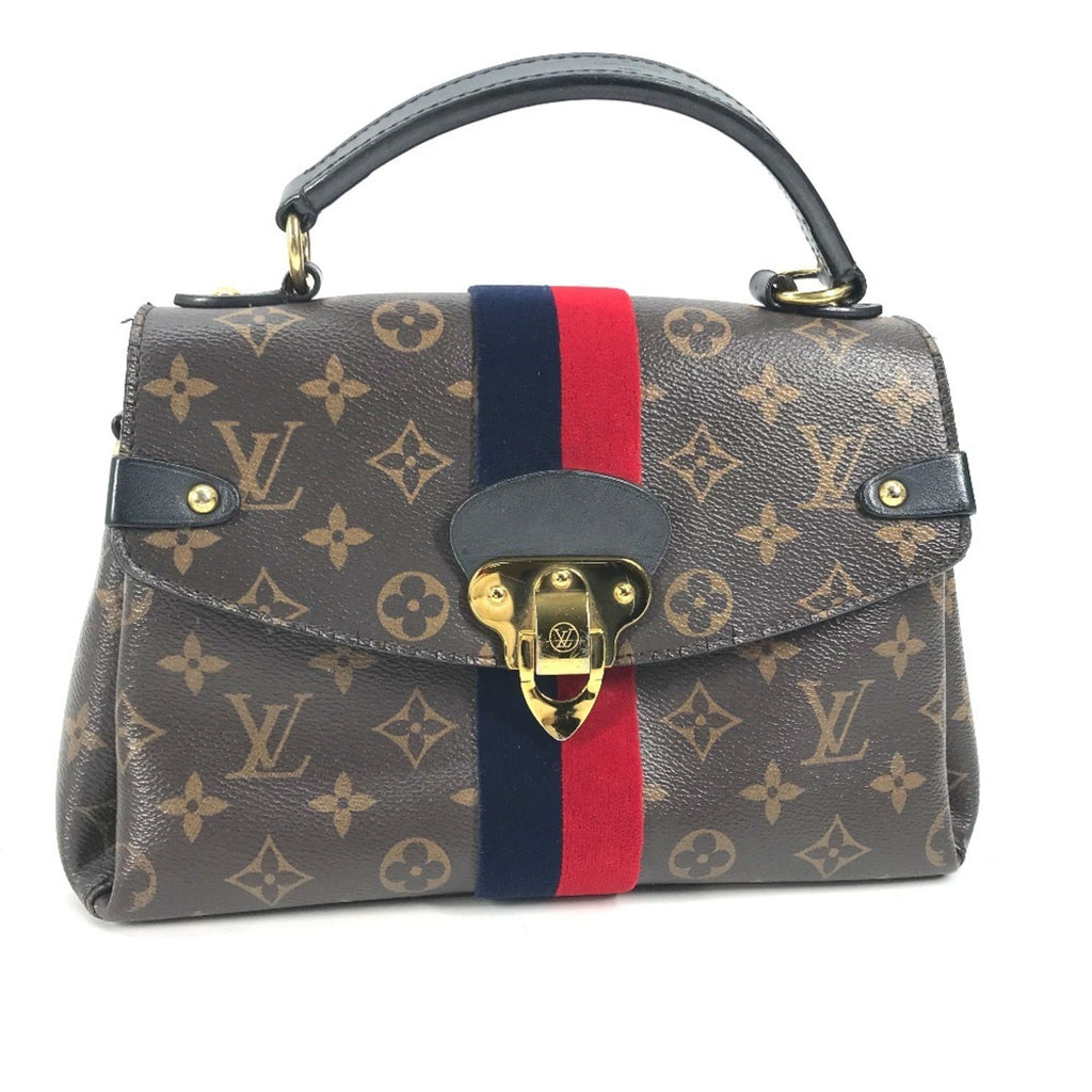 Louis Vuitton Brown Monogram Monogram Handbag Shoulder Bag Tote Bag (Pre-Owned)