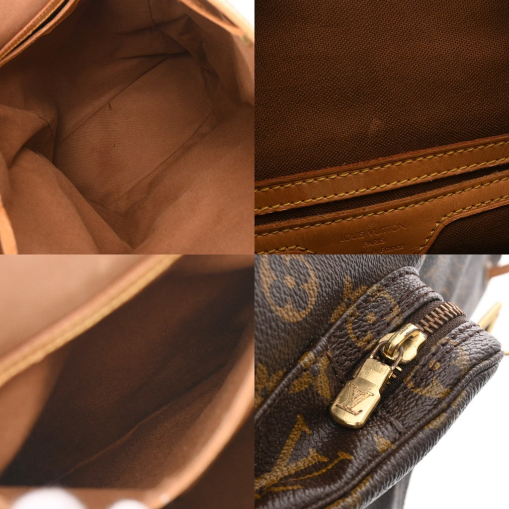 Louis Vuitton Brown Monogram Canvas Backpack (Pre-Owned)