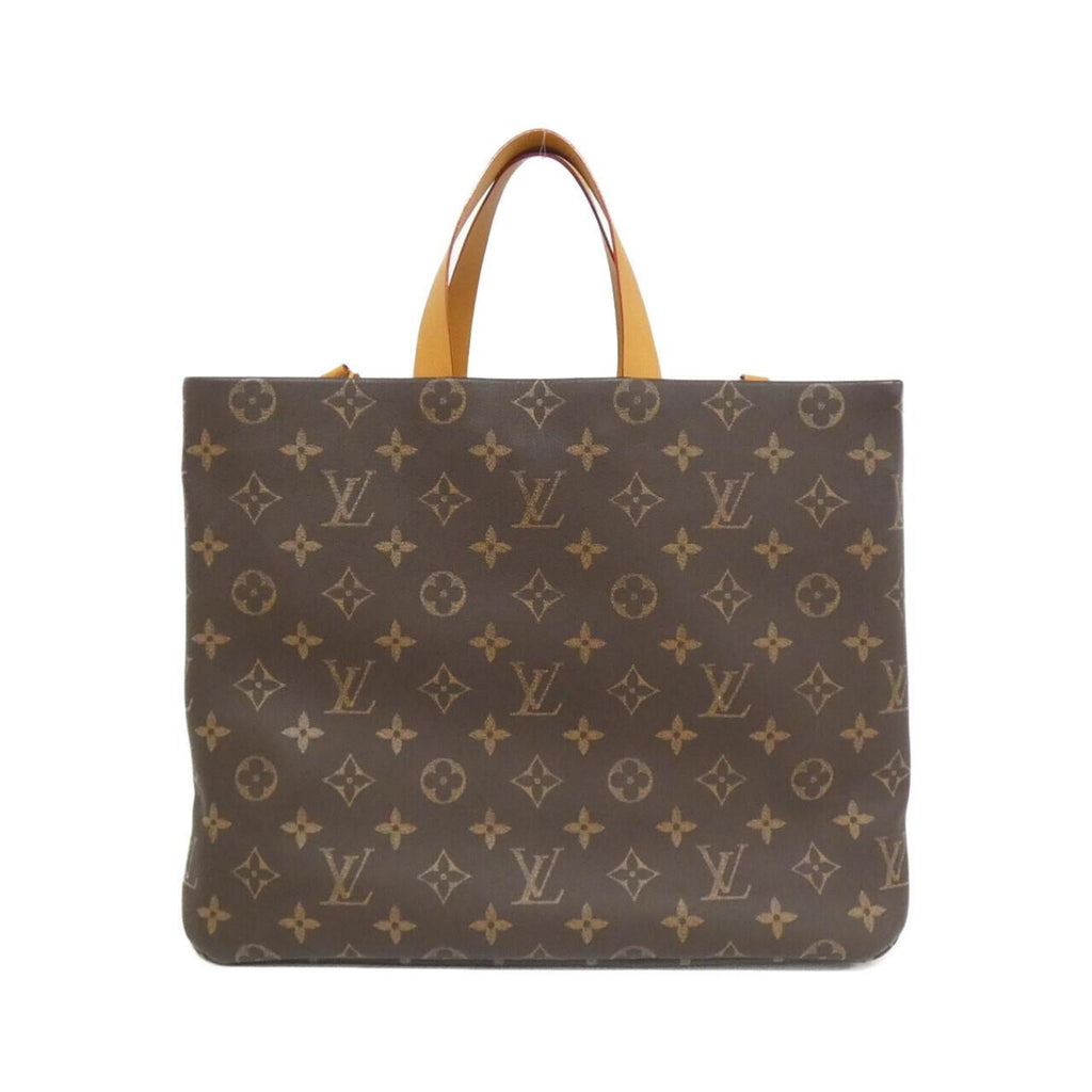 Louis Vuitton Monogram Marron Leather Handbag (Pre-Owned)