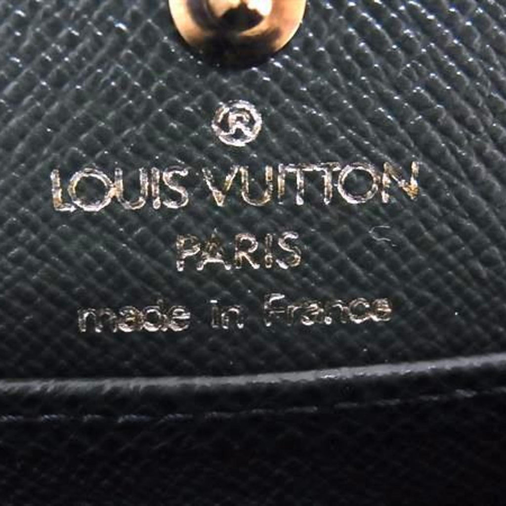 Louis Vuitton Episea Green Taiga Leather Coin Purse/Coin Case (Pre-Owned)