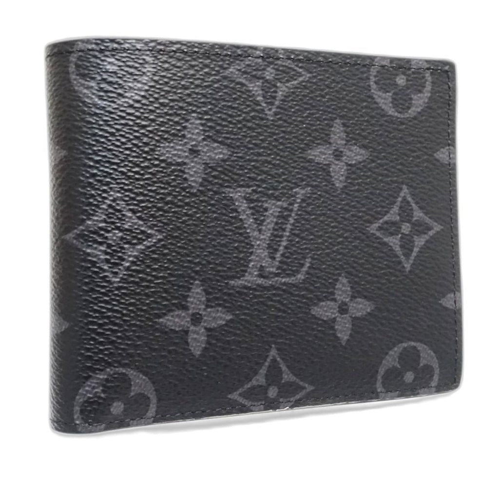 Louis Vuitton Monogram Eclipse Noir Monogram Eclipse Wallet (Bi-Fold) (Pre-Owned)