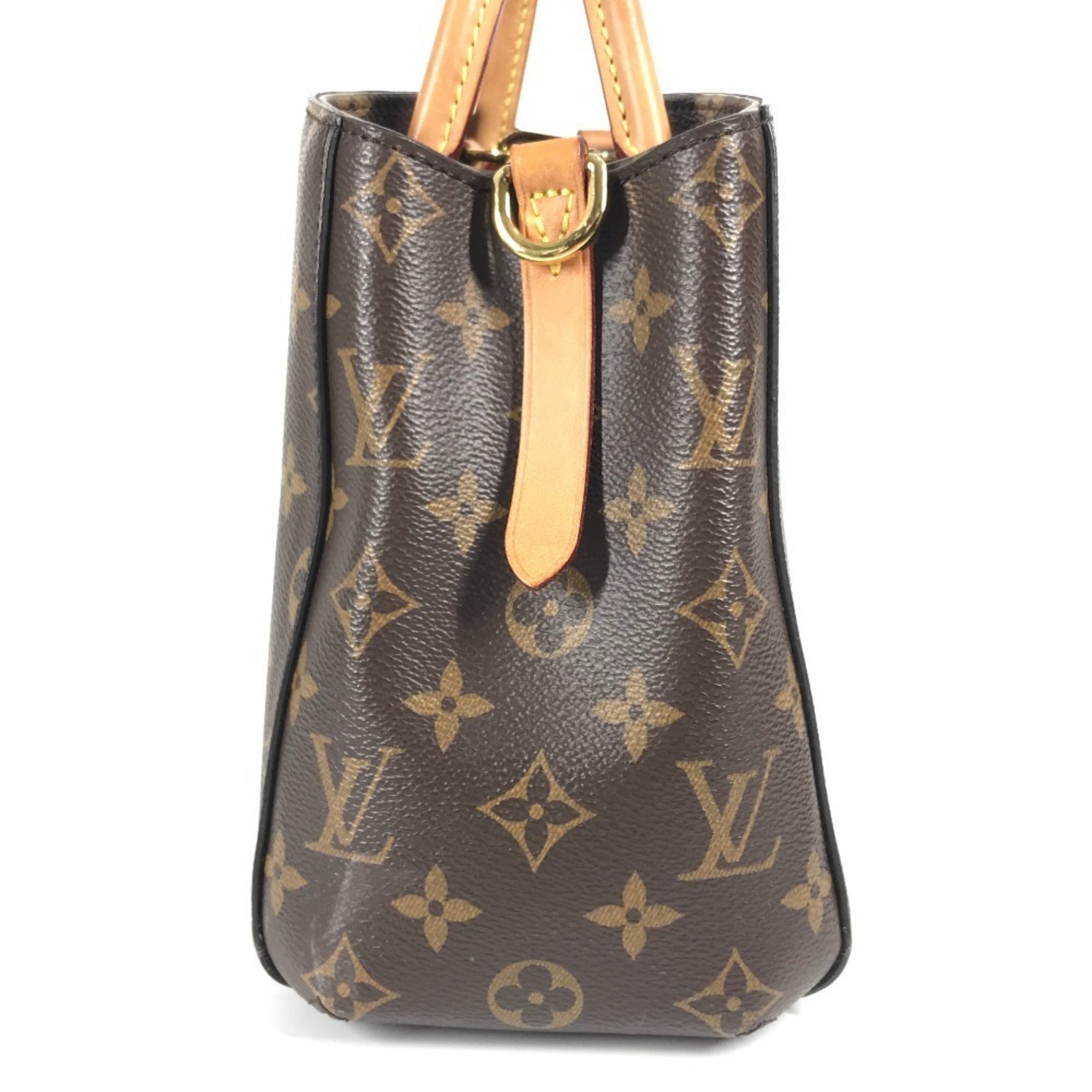 Louis Vuitton Brown Monogram Monogram Handbag Shoulder Bag Tote Bag (Pre-Owned)