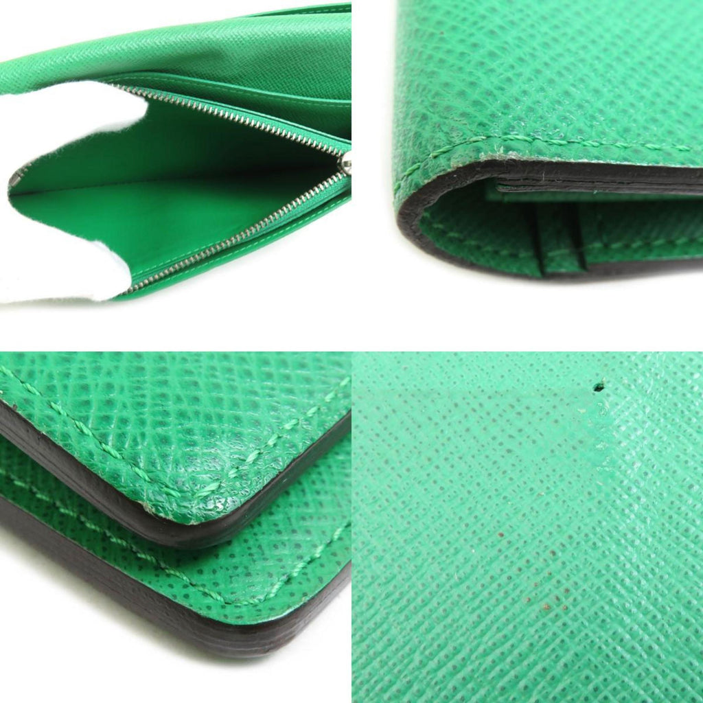 Louis Vuitton Taiga Leather Long Wallet (Bi-Fold) (Pre-Owned)