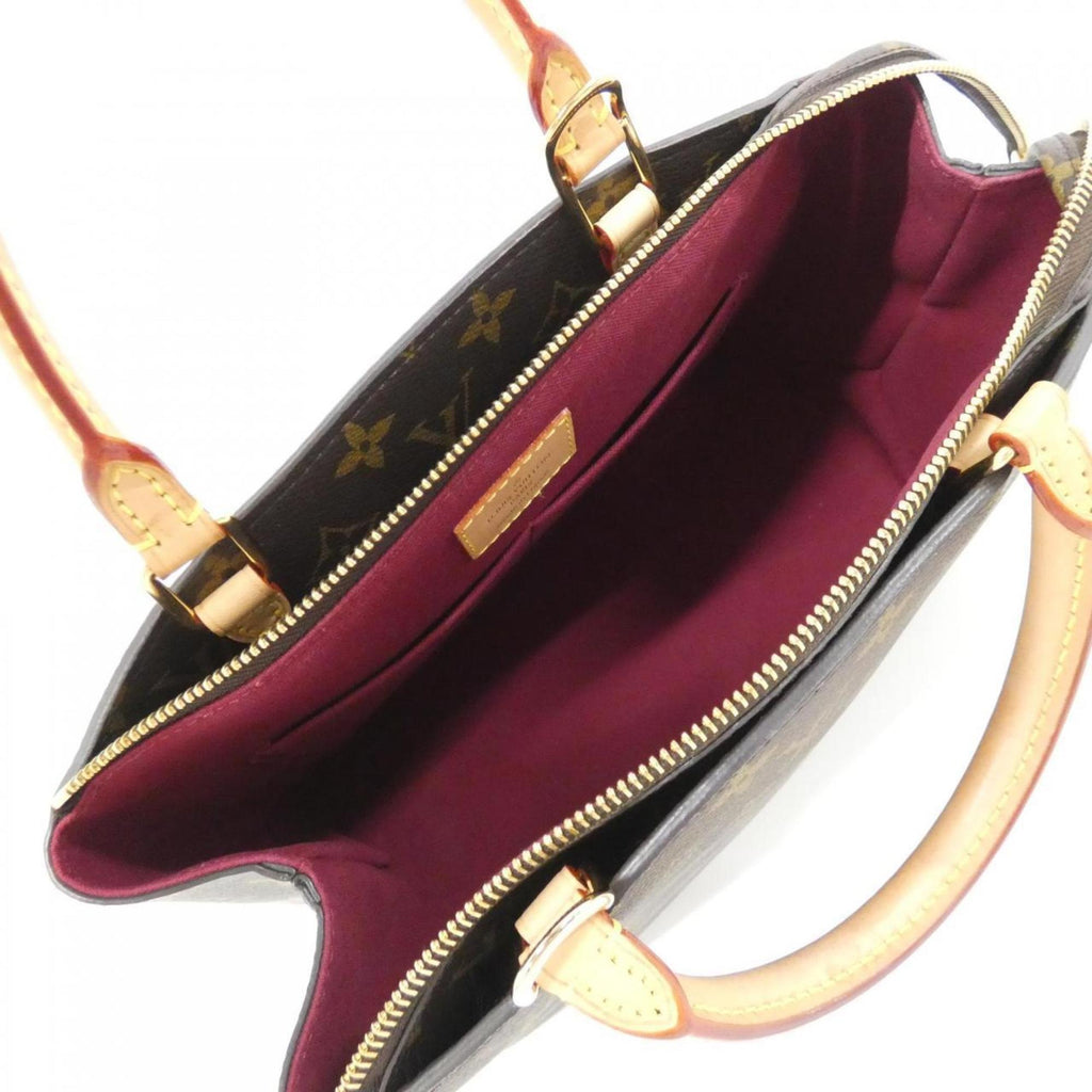 Louis Vuitton Monogram Marron Coated Canvas Handbag (Pre-Owned)