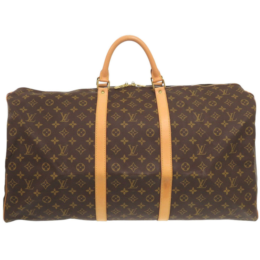 Louis Vuitton Brown Monogram Canvas Boston Bag (Pre-Owned)