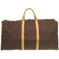 Louis Vuitton Brown Monogram Canvas Boston Bag (Pre-Owned)