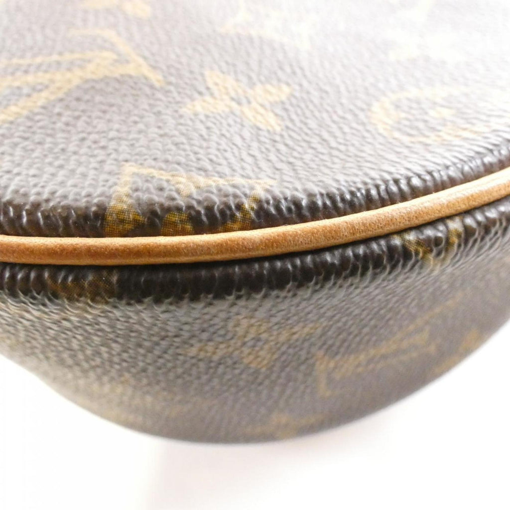 Louis Vuitton Monogram Marron Coated Canvas Shoulder Bag (Pre-Owned)