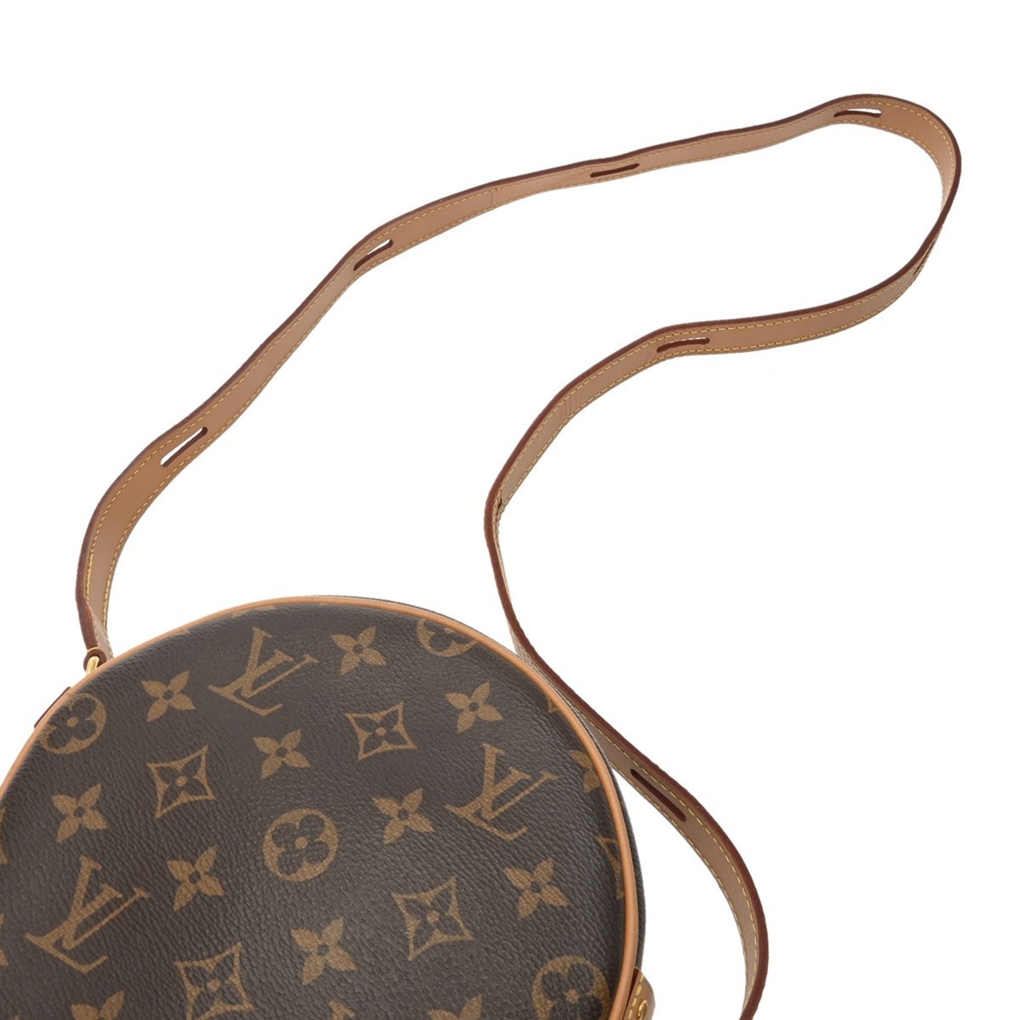 Louis Vuitton Brown Monogram Canvas Shoulder Bag (Pre-Owned)