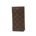 Louis Vuitton Brown Pvc Leather Long Wallet (Bi-Fold) (Pre-Owned)