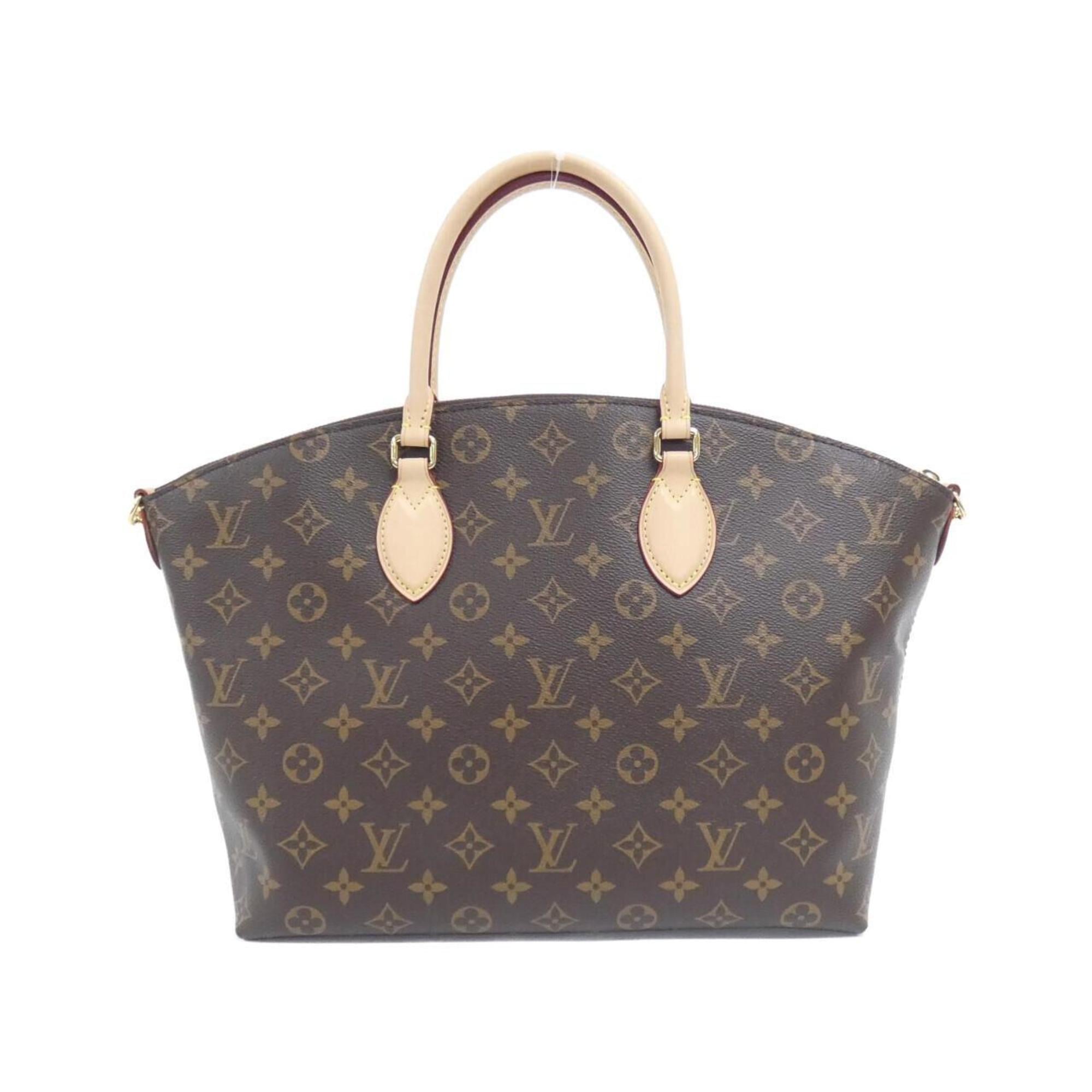 Louis Vuitton Marron Coated Canvas Handbag (Pre-Owned)