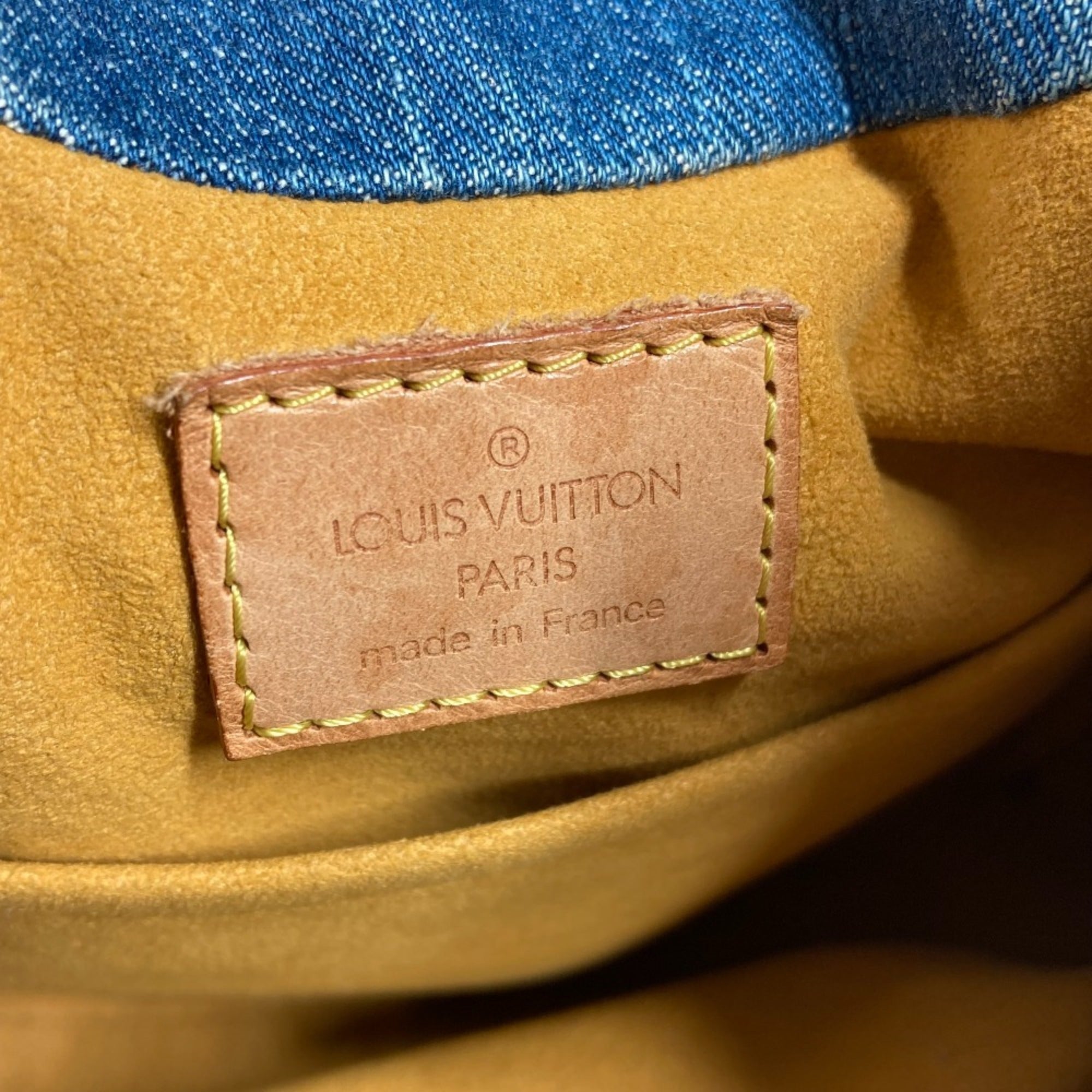 Louis Vuitton Monogram Denim Monogram Denim Handbag (Pre-Owned)
