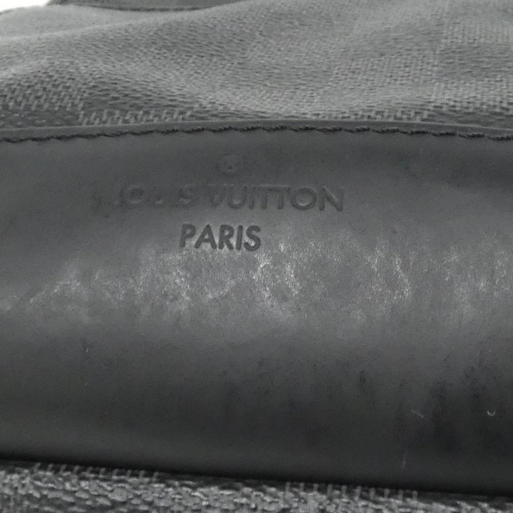 Louis Vuitton Graphite Coated Canvas Shoulder Bag (Pre-Owned)