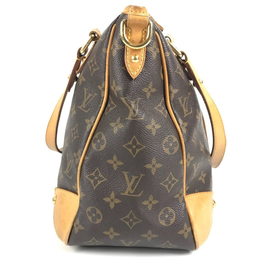Louis Vuitton Brown Monogram Shoulder Bag Tote Bag (Pre-Owned)
