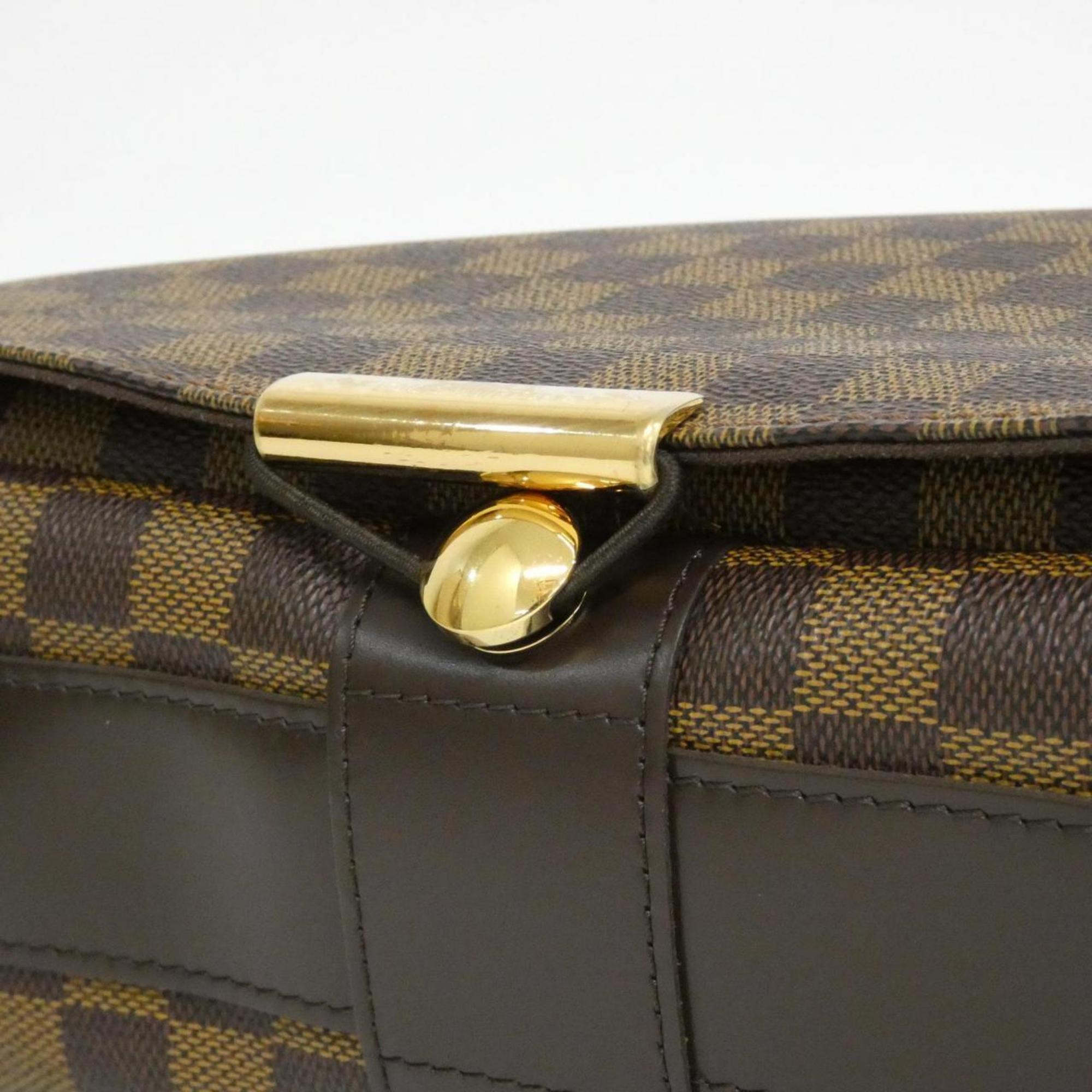 Louis Vuitton Ebene Coated Canvas Shoulder Bag (Pre-Owned)