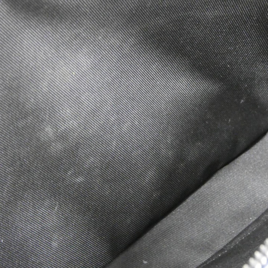 Louis Vuitton Black Blue Leather Shoulder Bag (Pre-Owned)