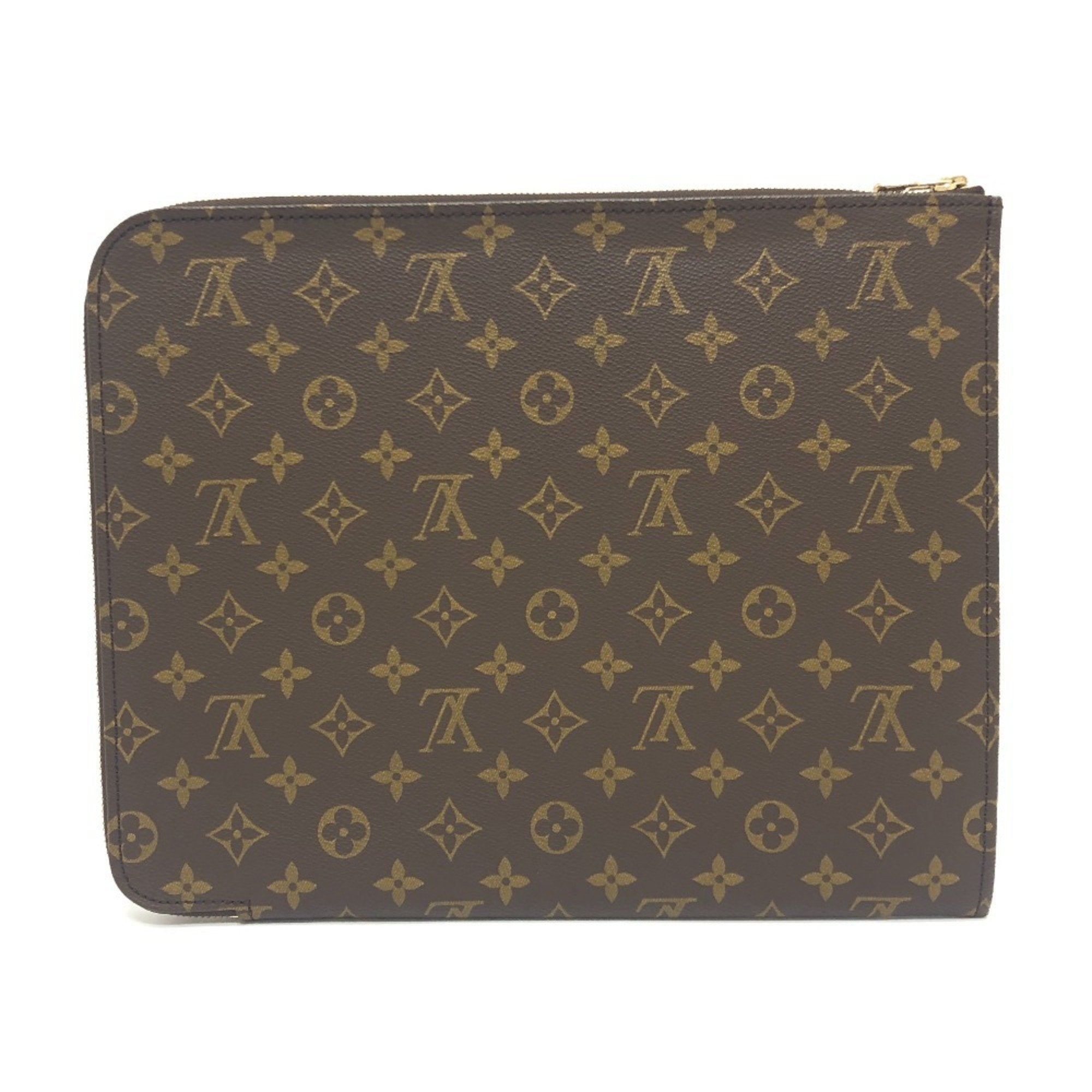 Louis Vuitton Brown Clutch Bag (Pre-Owned)