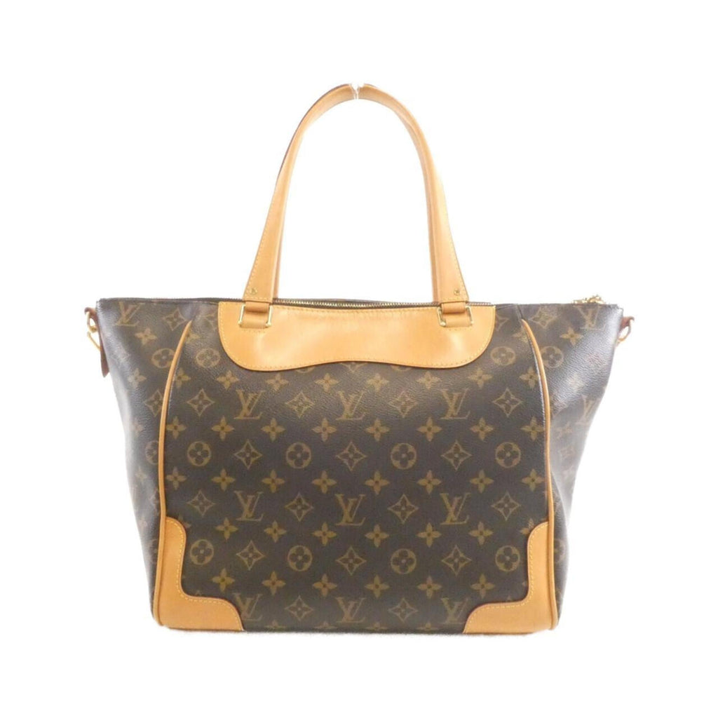 Louis Vuitton Marron Coated Canvas Handbag (Pre-Owned)