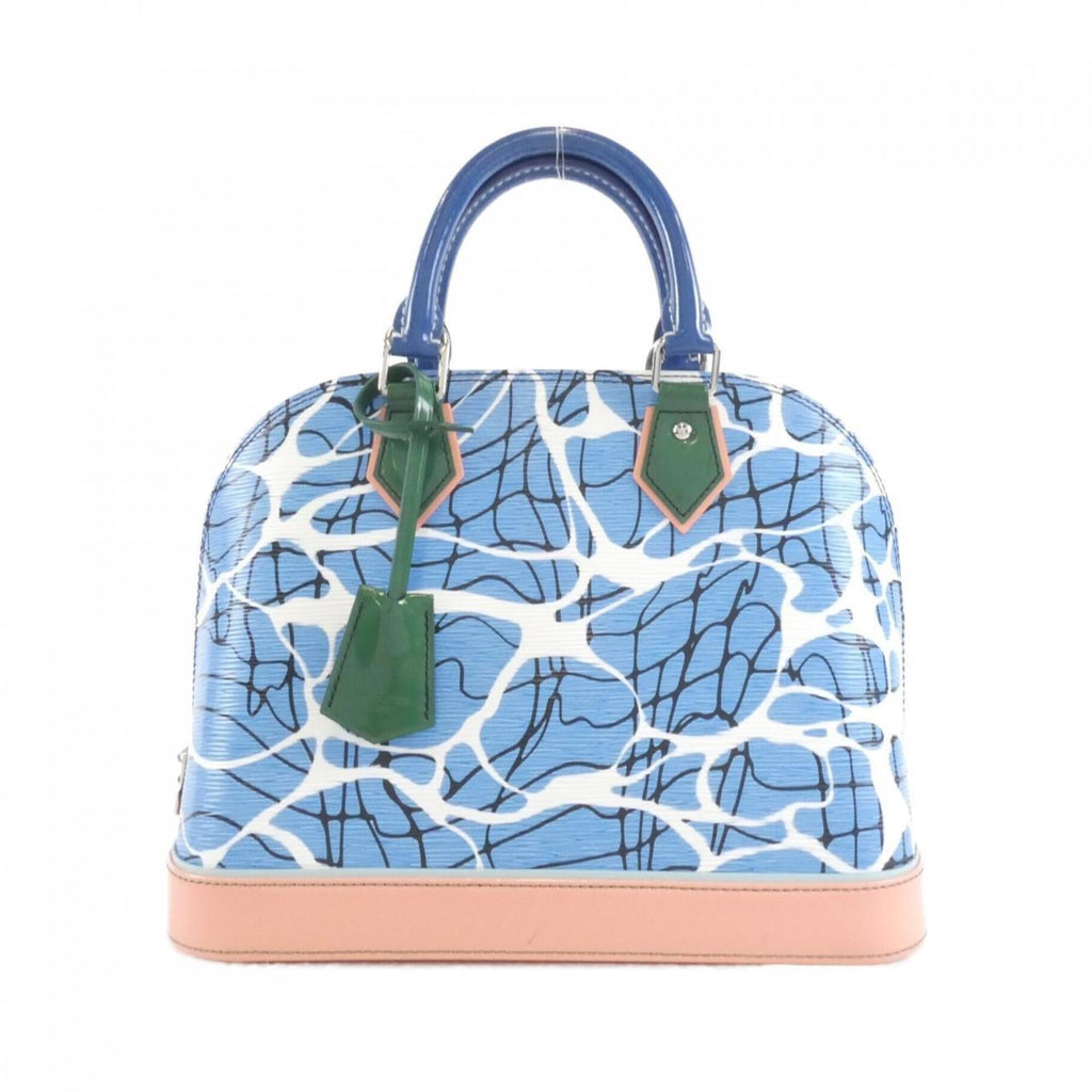 Louis Vuitton Blue Leather Handbag (Pre-Owned)