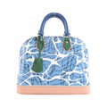 Louis Vuitton Blue Leather Handbag (Pre-Owned)