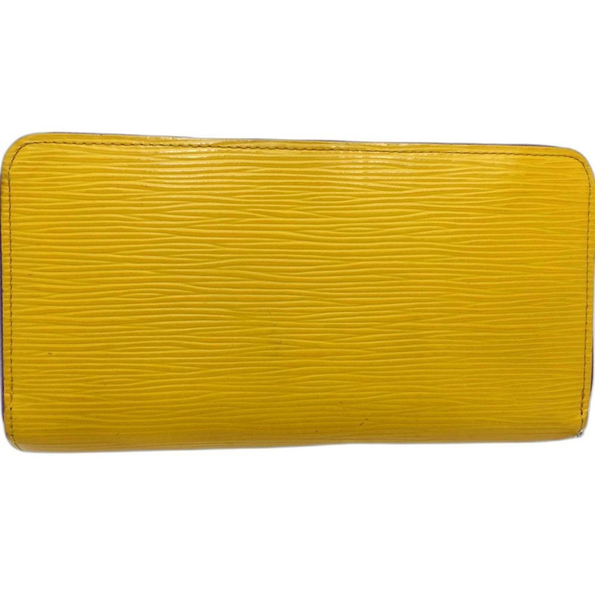Louis Vuitton Epi Citron Leather Long Wallet (Bi-Fold) (Pre-Owned)
