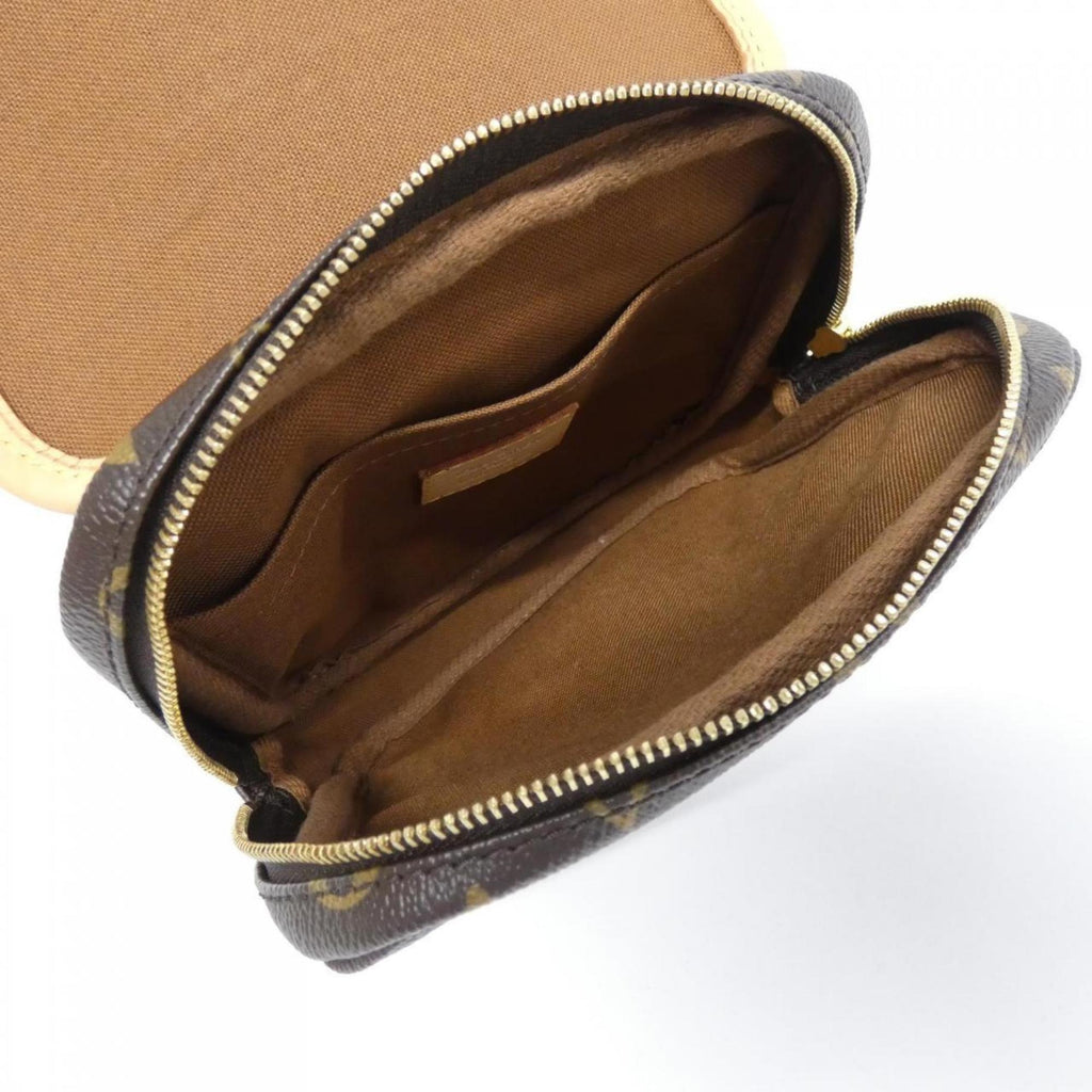 Louis Vuitton Marron Coated Canvas Shoulder Bag (Pre-Owned)