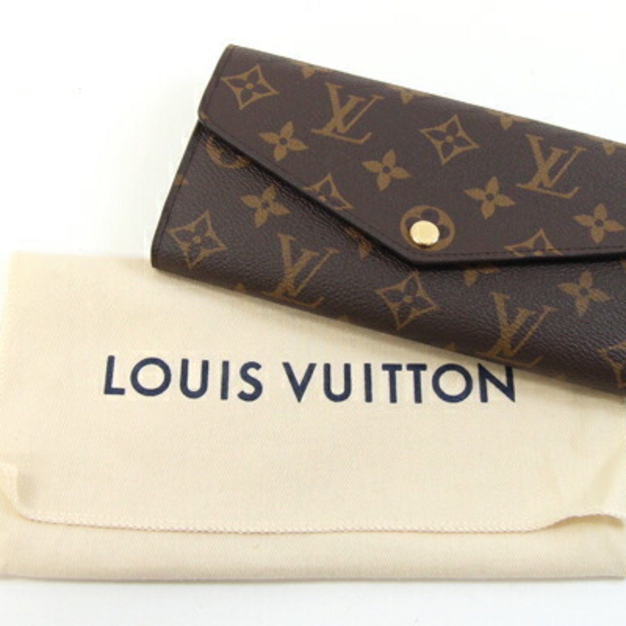 Louis Vuitton Monogram Monogram Monogram Long Wallet (Bi-Fold) (Pre-Owned)