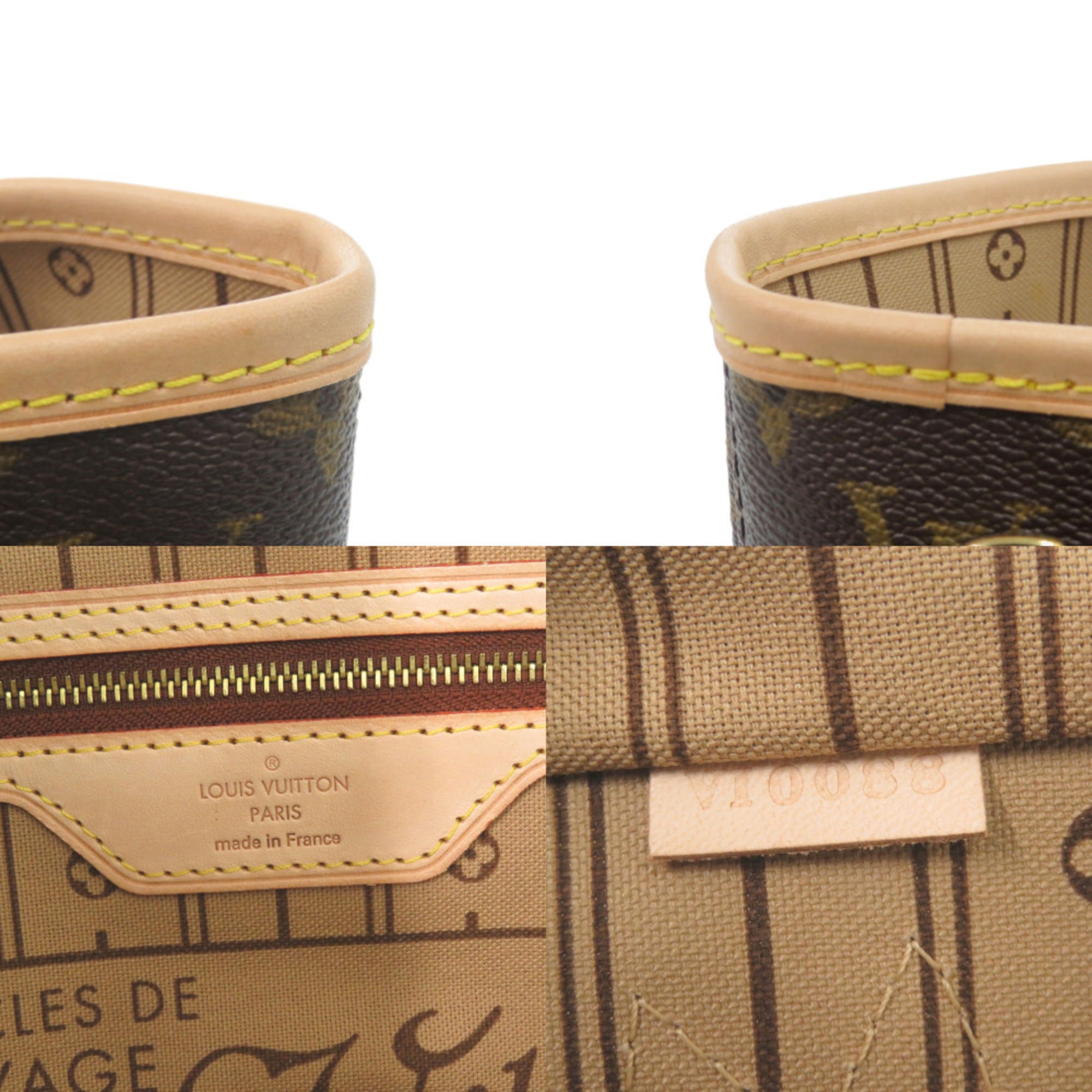 Louis Vuitton Beige Monogram Monogram Tote Bag (Pre-Owned)