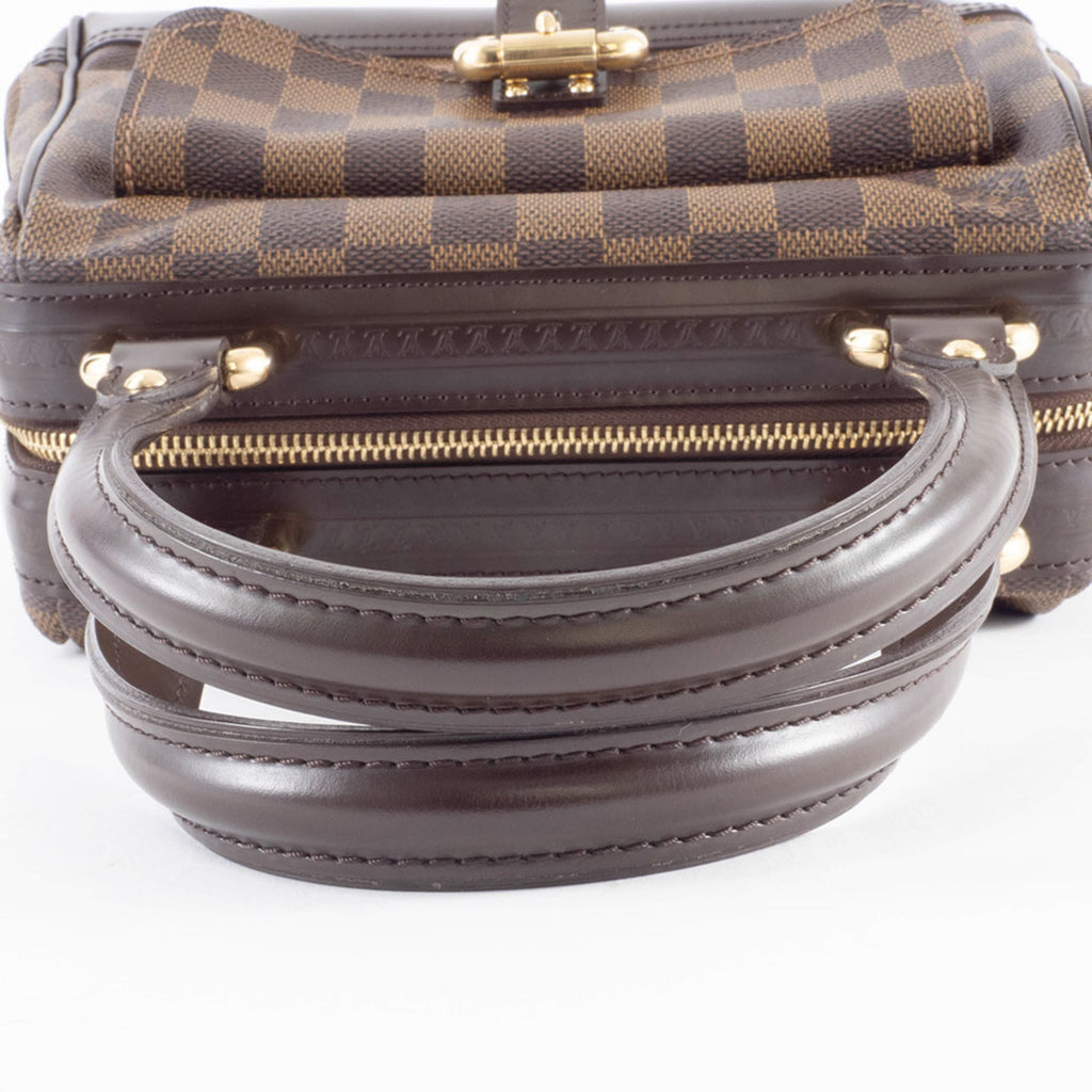 Louis Vuitton Damier Canvas Ebene Damier Canvas Handbag (Pre-Owned)