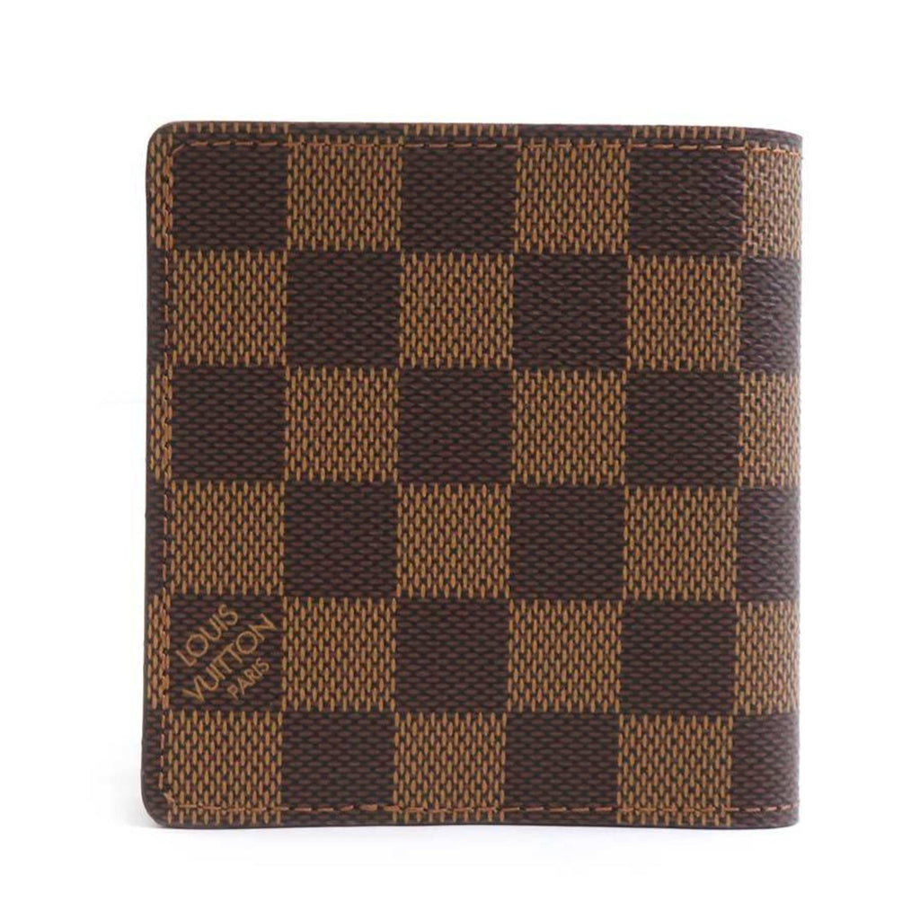 Louis Vuitton Ebene Damier Canvas Wallet (Bi-Fold) (Pre-Owned)