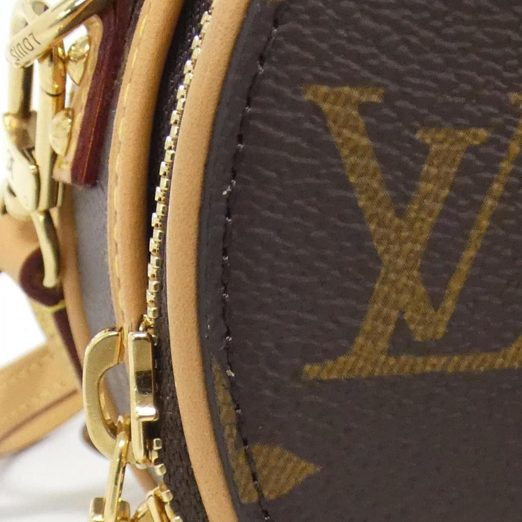 Louis Vuitton Marron Coated Canvas Handbag (Pre-Owned)