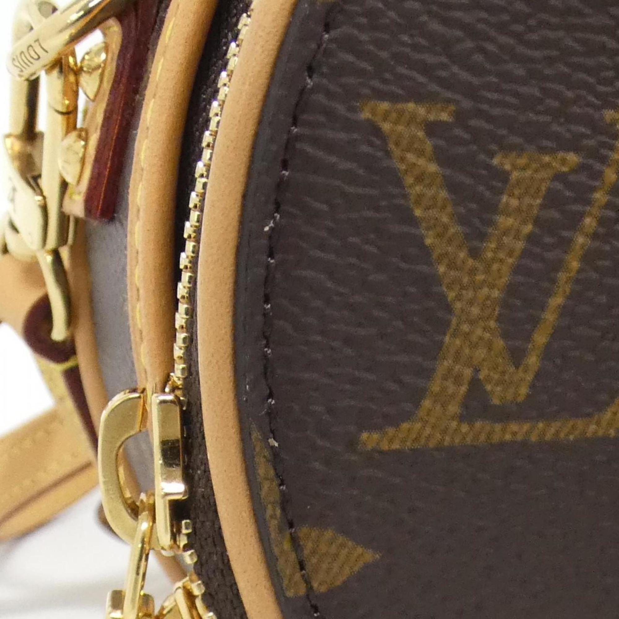 Louis Vuitton Marron Coated Canvas Handbag (Pre-Owned)