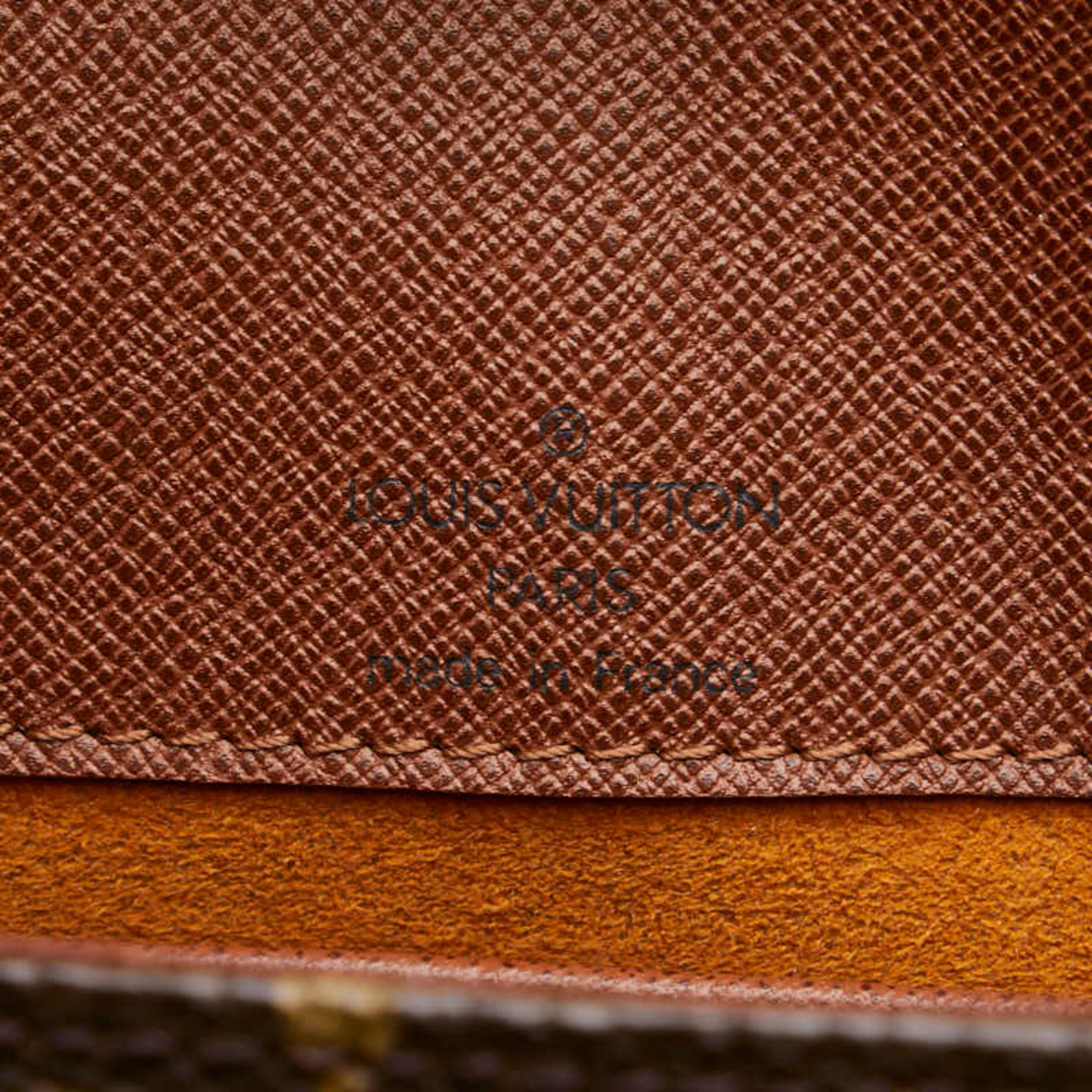 Louis Vuitton Monogram Brown Pvc Leather Handbag Shoulder Bag (Pre-Owned)