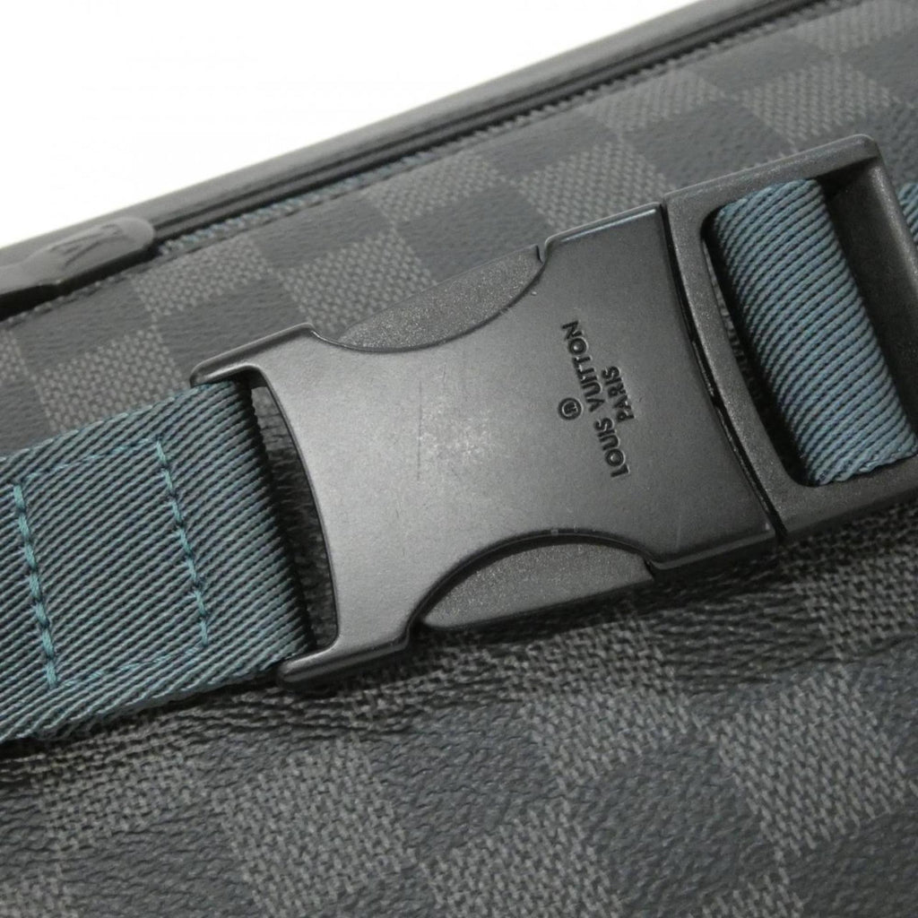 Louis Vuitton Graphite Coated Canvas Shoulder Bag (Pre-Owned)