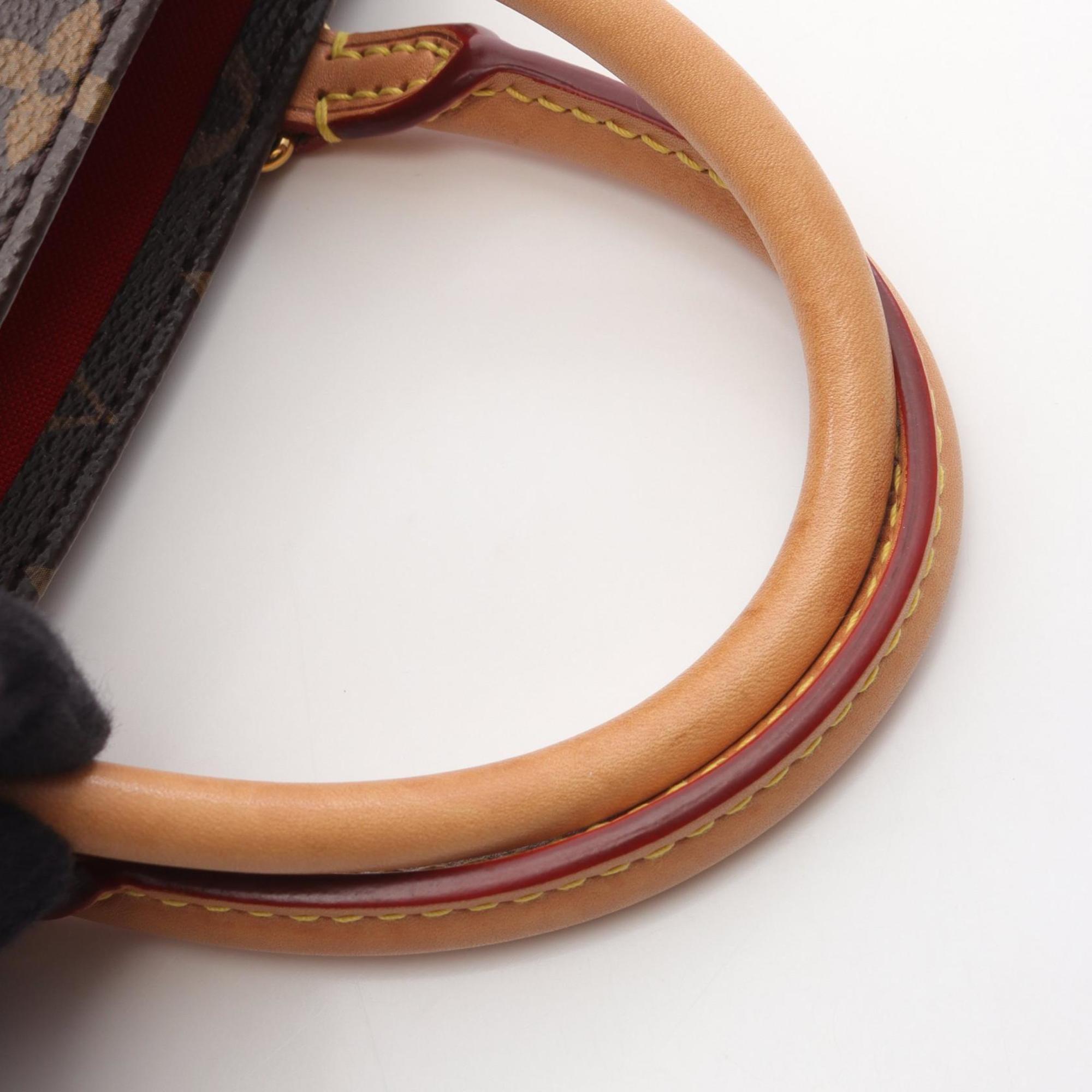Louis Vuitton Brown Monogram Monogram Leather Handbag (Pre-Owned)