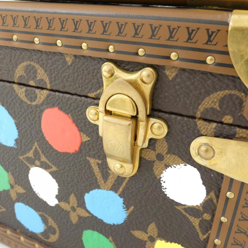 Louis Vuitton Monogram Marron Coated Canvas Boston Bag (Pre-Owned)