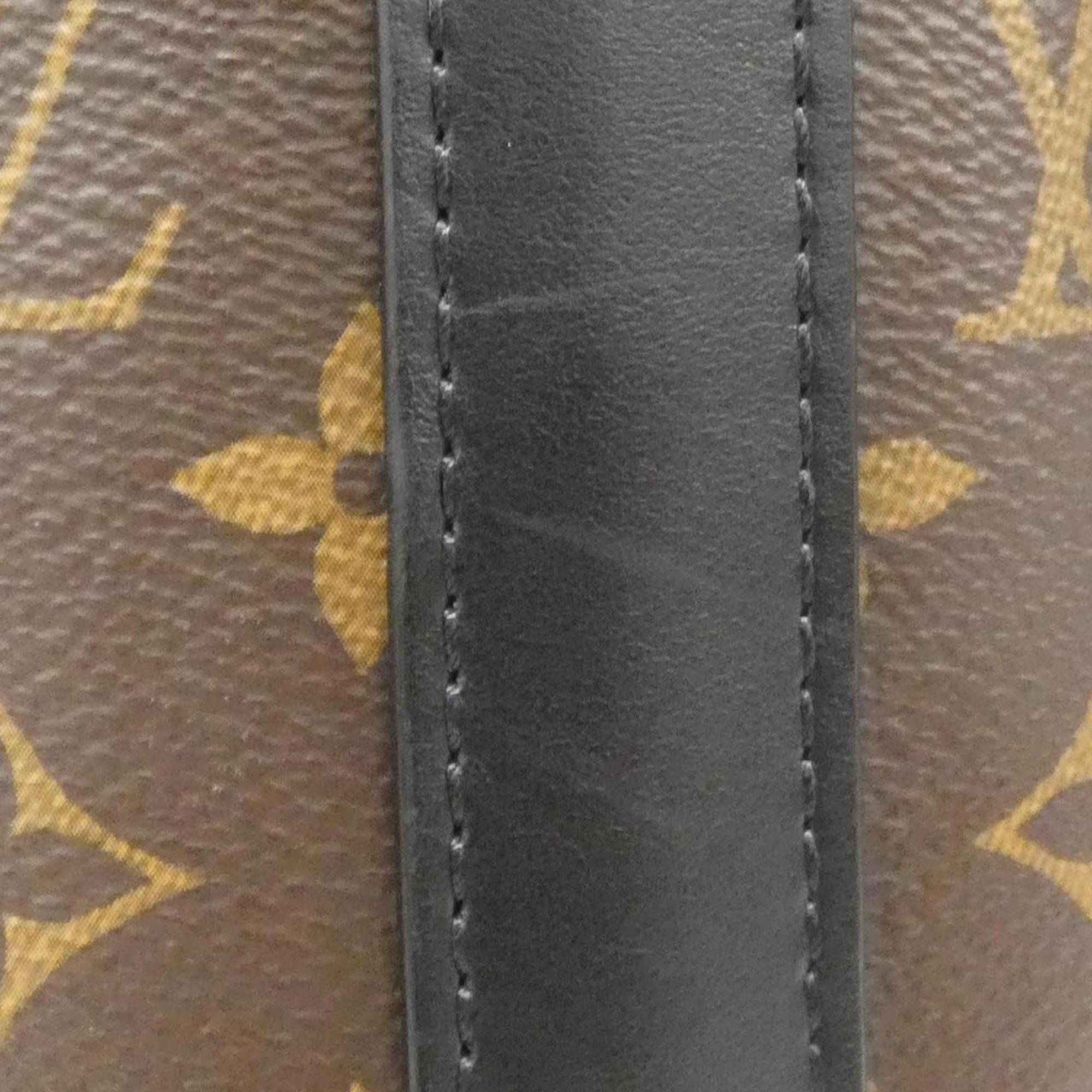 Louis Vuitton Marron Coated Canvas Handbag (Pre-Owned)