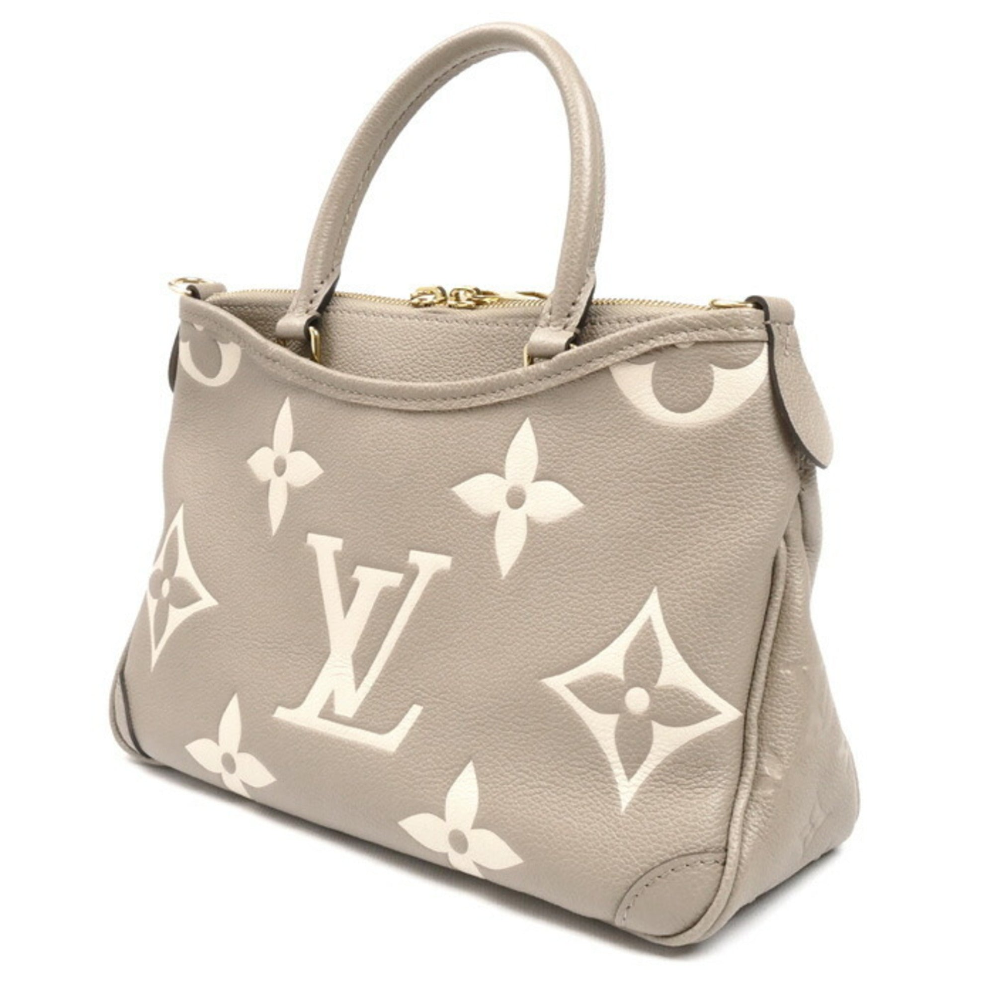 Louis Vuitton Beige Monogram Empreinte Shoulder Bag (Pre-Owned)