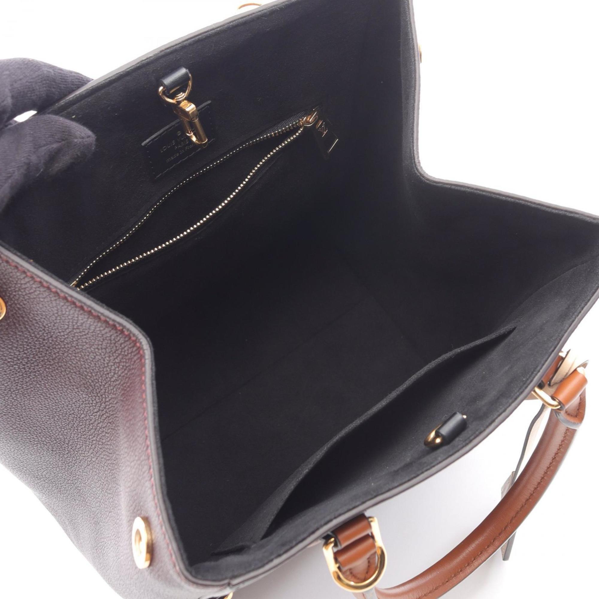 Louis Vuitton Black Bordeaux Multi-Color Noir Pvc Leather Handbag (Pre-Owned)