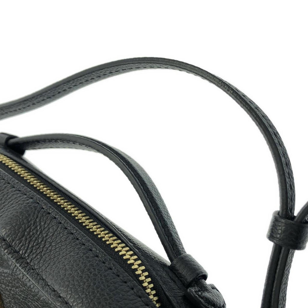 Louis Vuitton Black Leather Shoulder Bag (Pre-Owned)