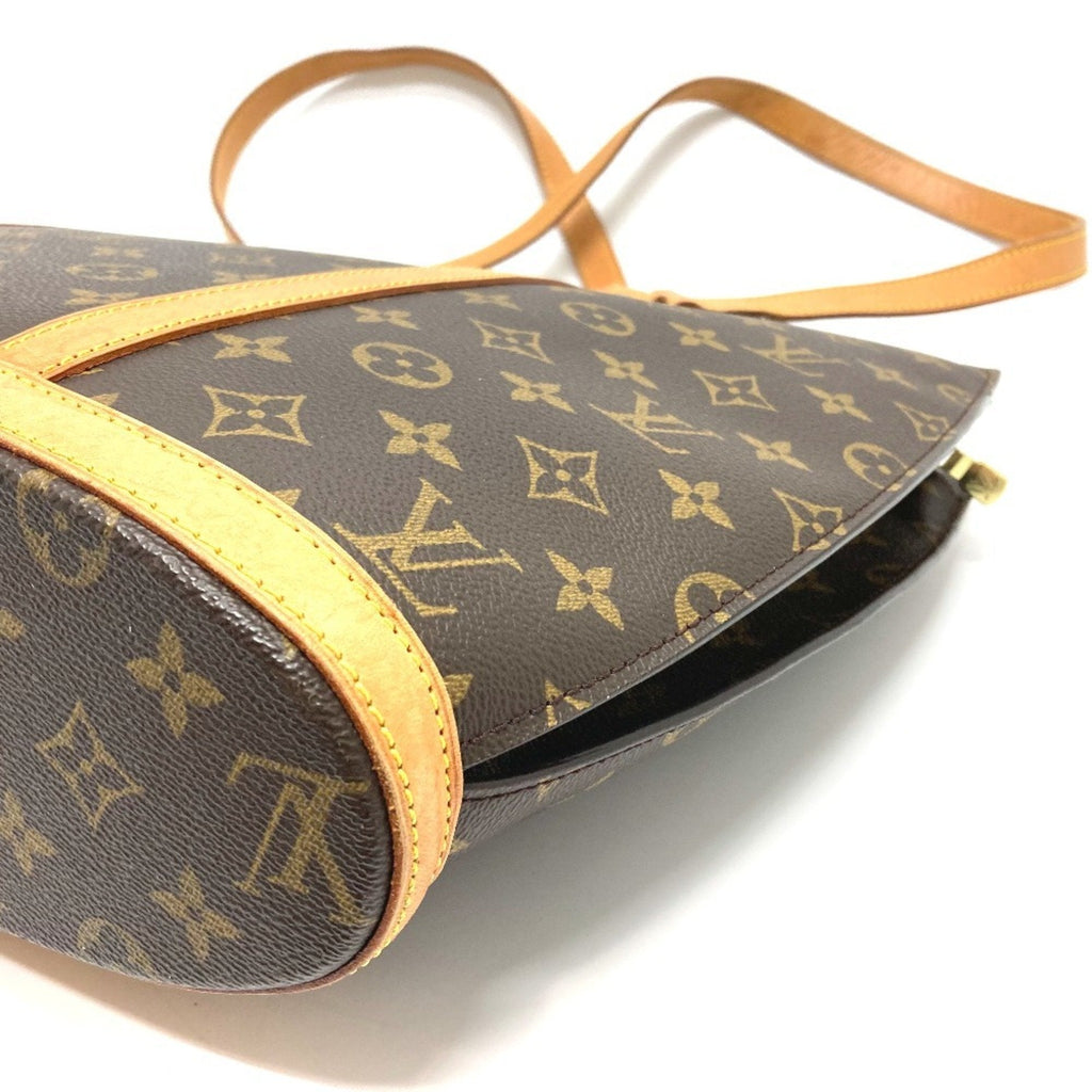Louis Vuitton Brown Monogram Shoulder Bag Tote Bag (Pre-Owned)