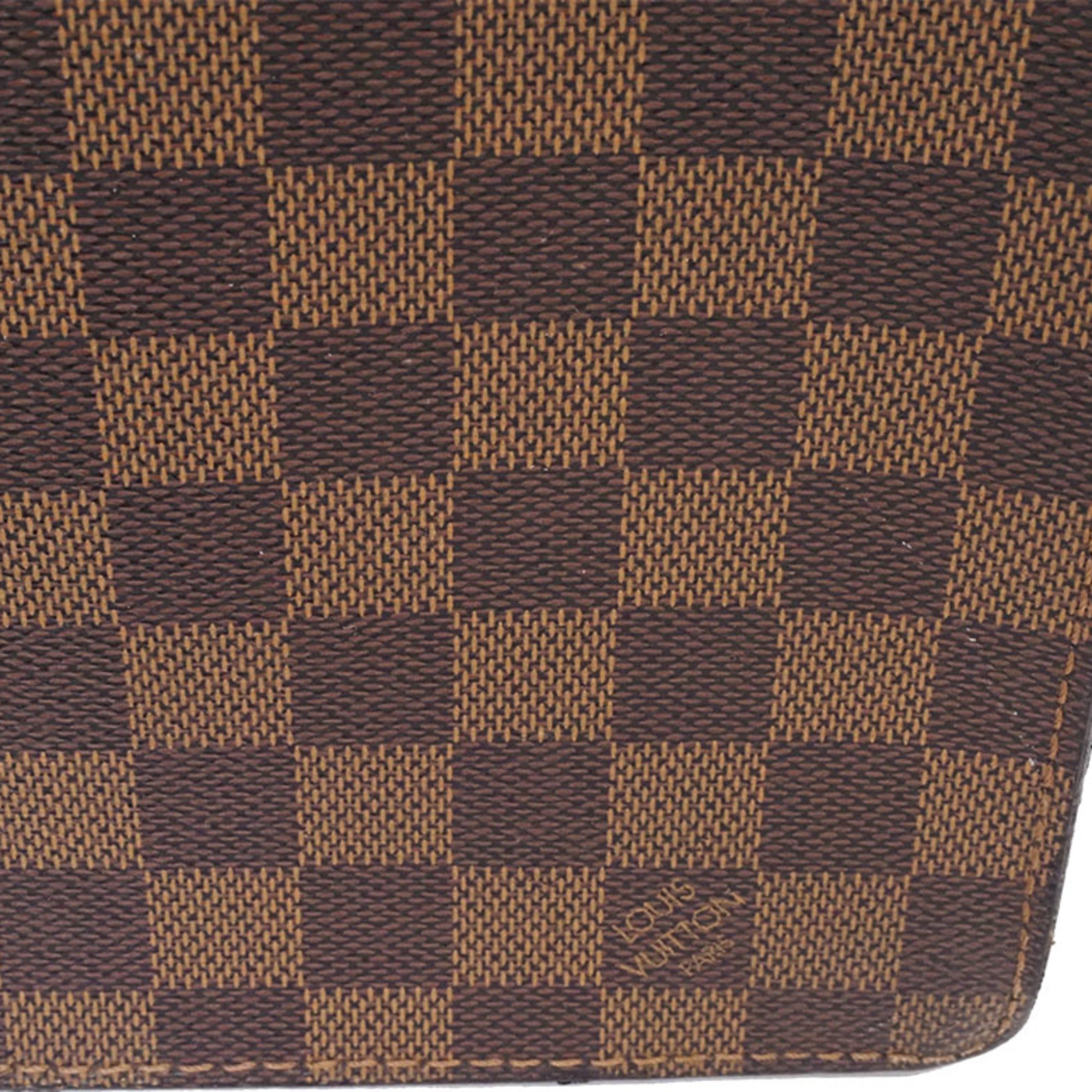 Louis Vuitton Damier Damier Canvas Ebene Handbag (Pre-Owned)
