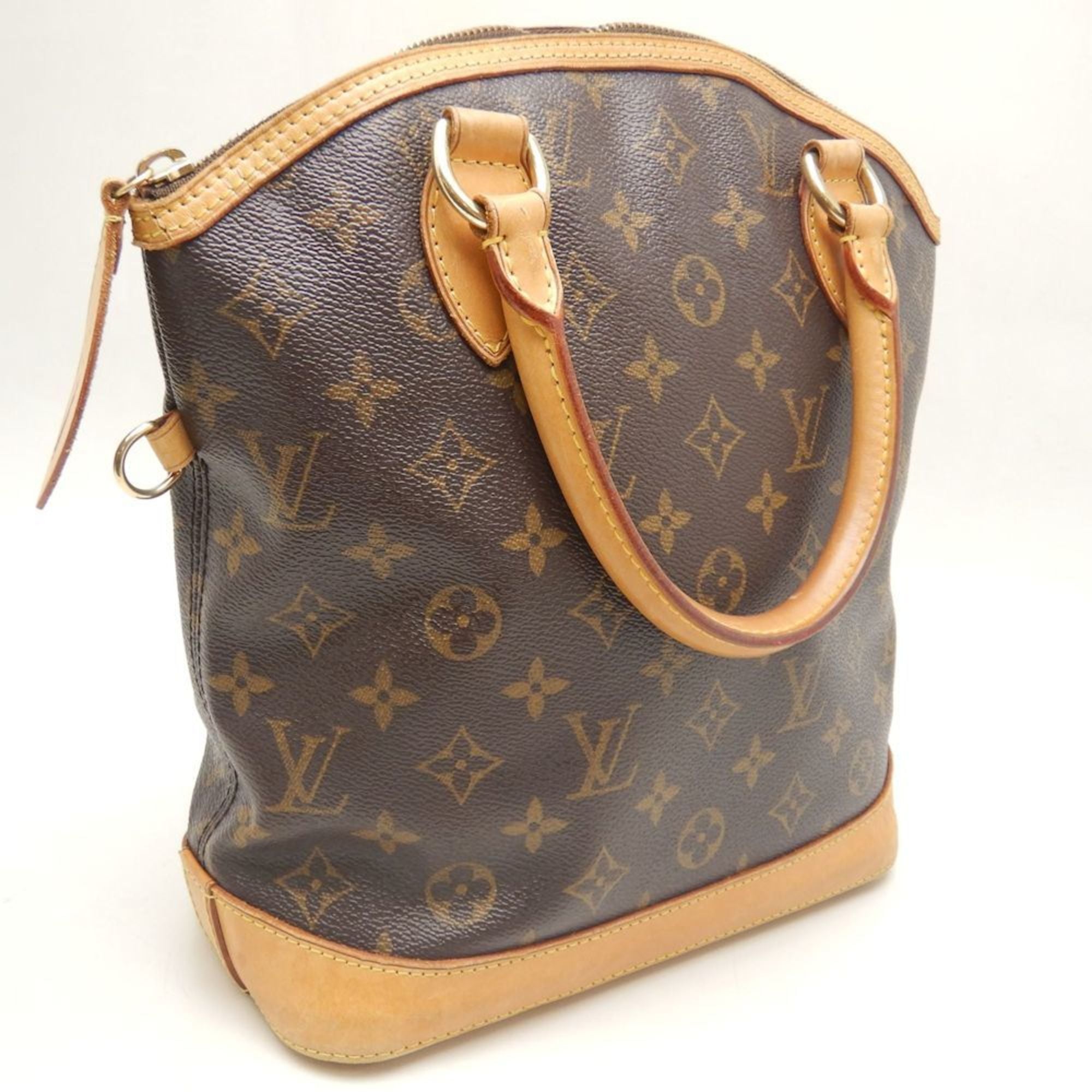 Louis Vuitton Brown Pvc Handbag (Pre-Owned)