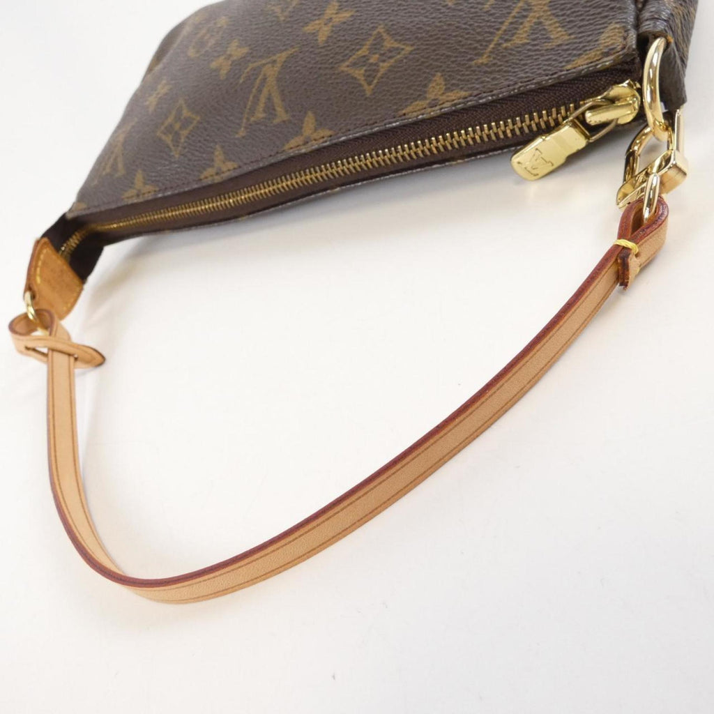 Louis Vuitton Brown Coated Canvas Pouch (Pre-Owned)