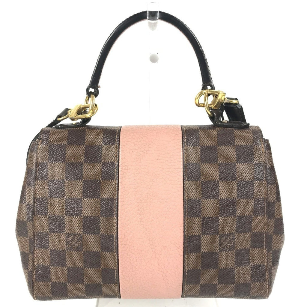 Louis Vuitton Damier Brown Pink Damier Canvas Handbag Shoulder Bag (Pre-Owned)