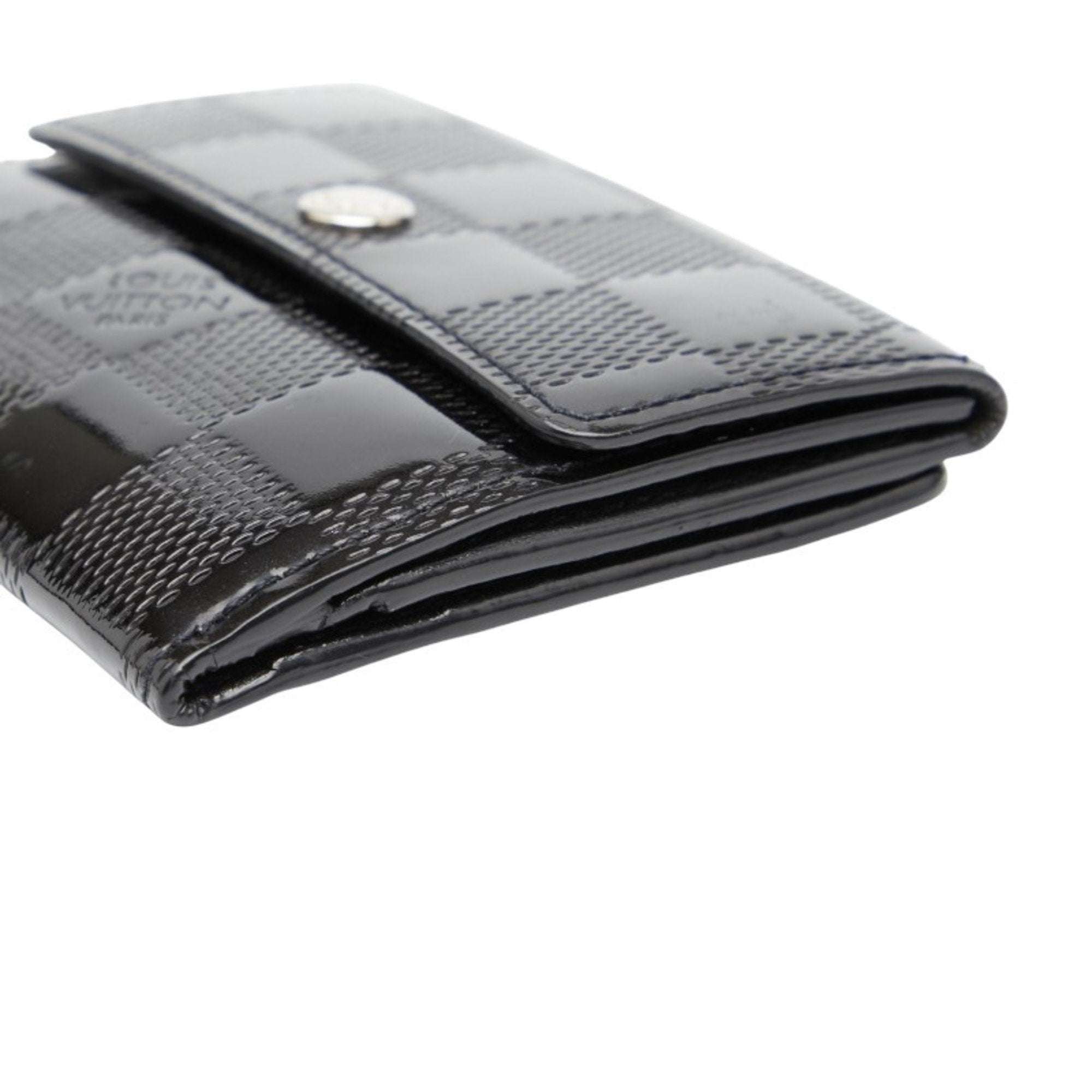 Louis Vuitton Black Patent Leather Coin Purse/Coin Case (Pre-Owned)