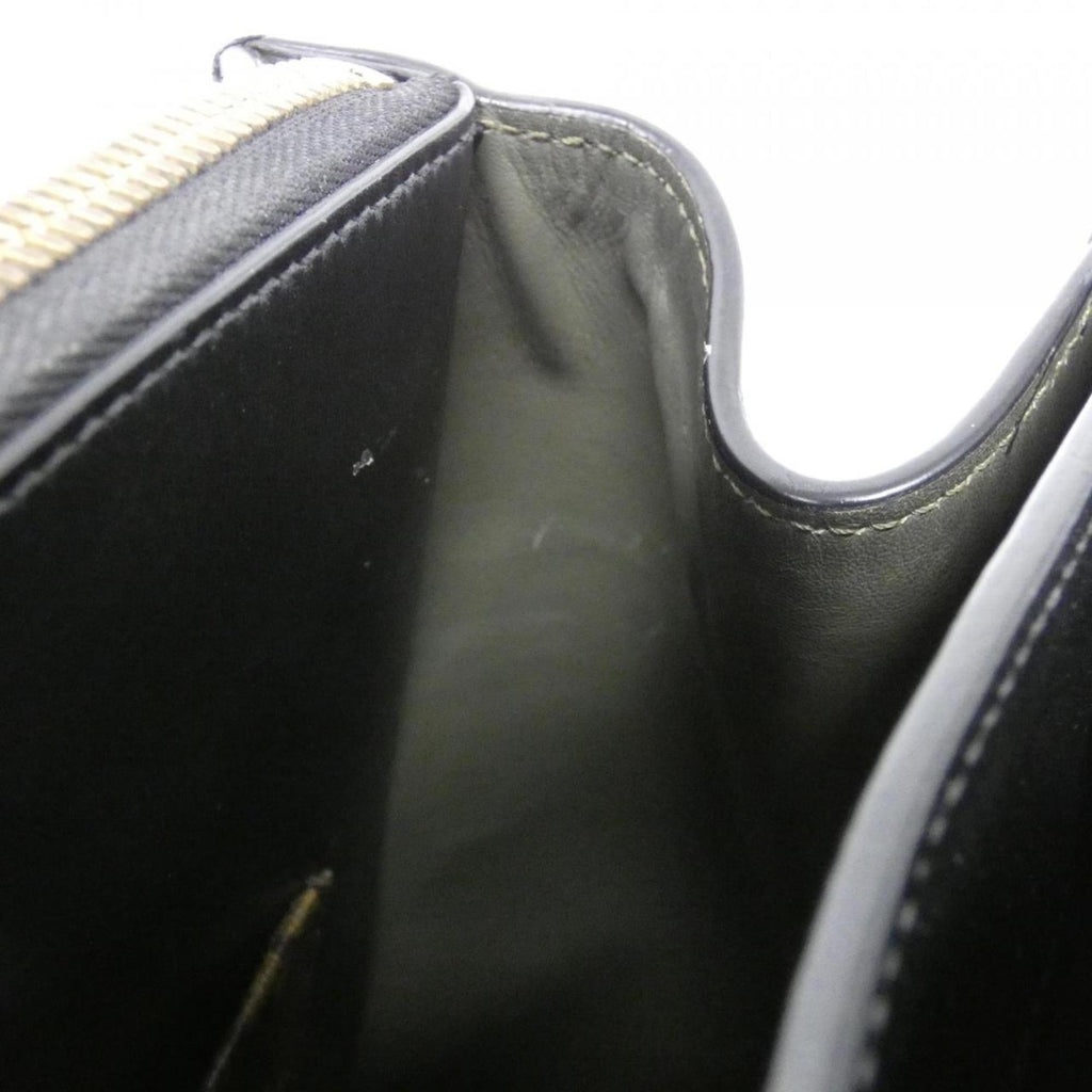 Louis Vuitton Black Coated Canvas Leather Handbag (Pre-Owned)