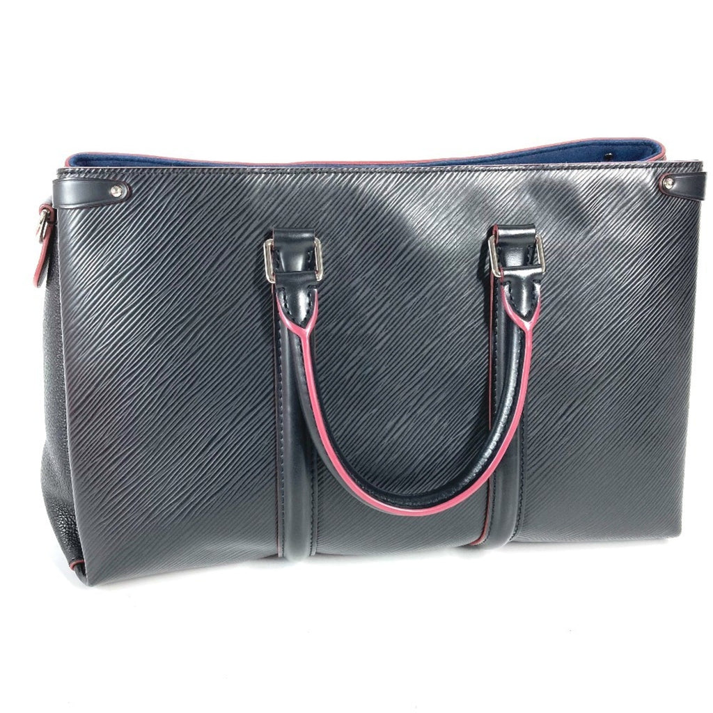 Louis Vuitton Bicolor Black Noir Pink Epi Leather Handbag Shoulder Bag Tote Bag (Pre-Owned)
