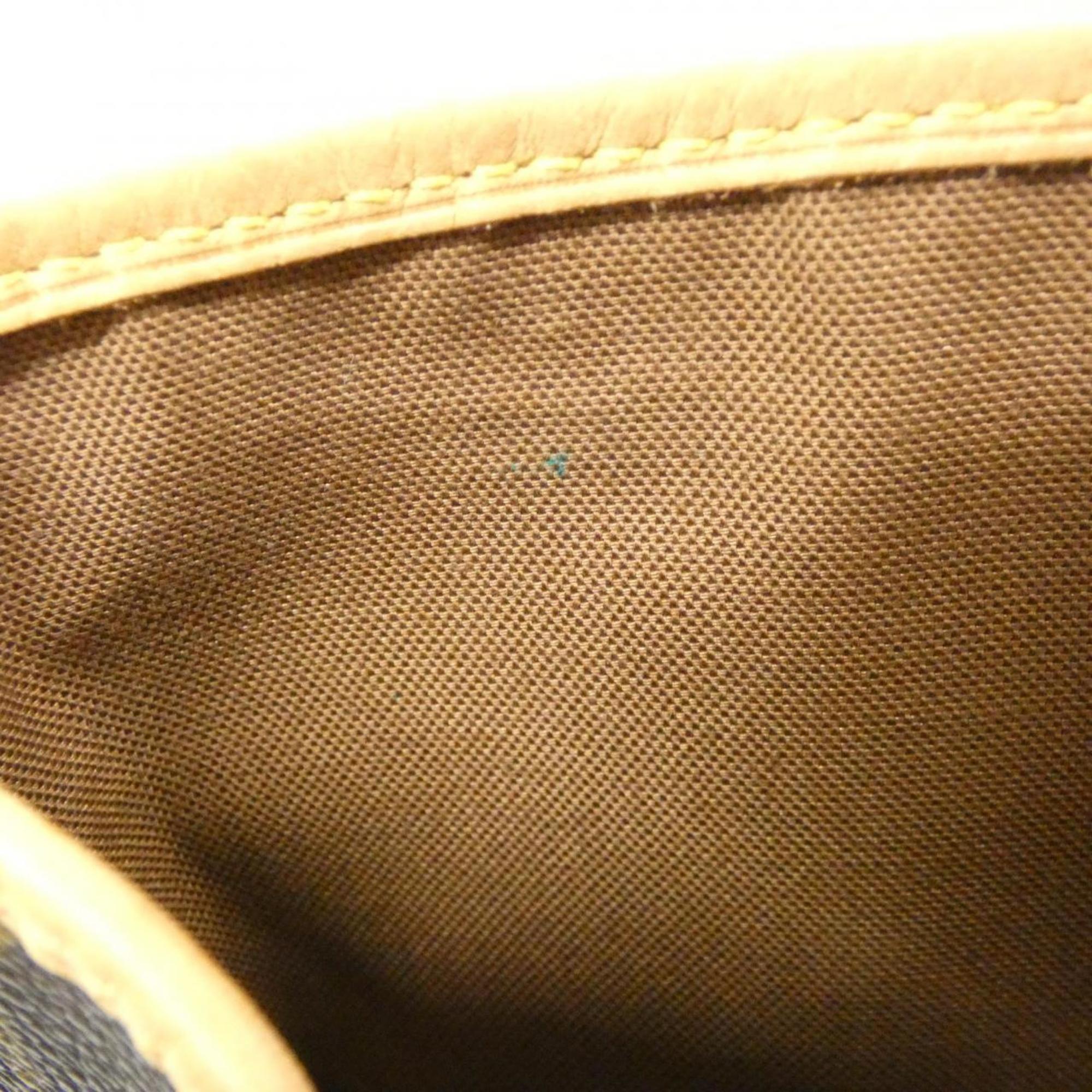 Louis Vuitton Marron Coated Canvas Handbag (Pre-Owned)